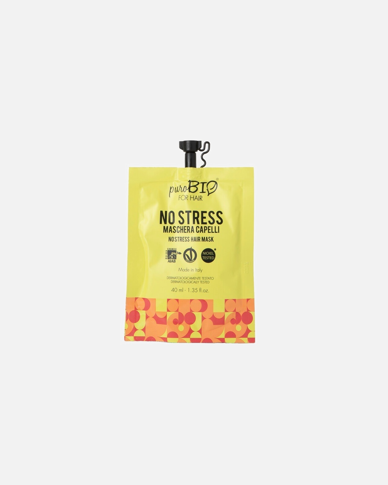 Maschera Capelli di Unisex Purobio MASCHERA NO STRESS 40 g
