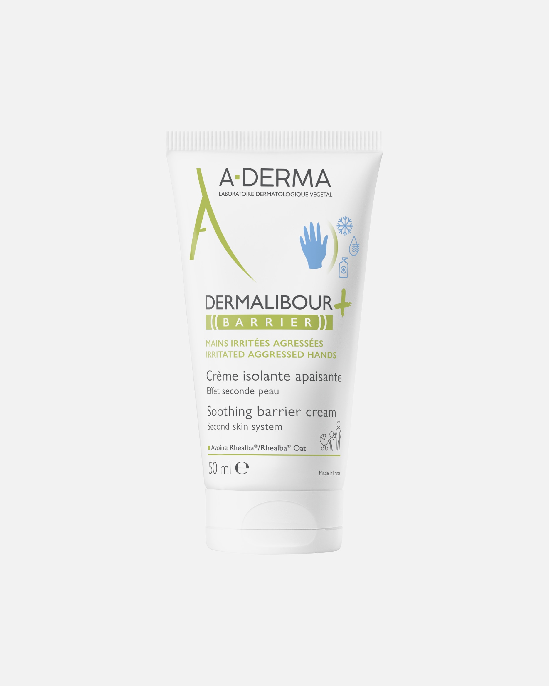 Crema corpo di Unisex A-DERMA DERMALIBOUR + BARRIERA CREMA LENITIVA 50 ml
