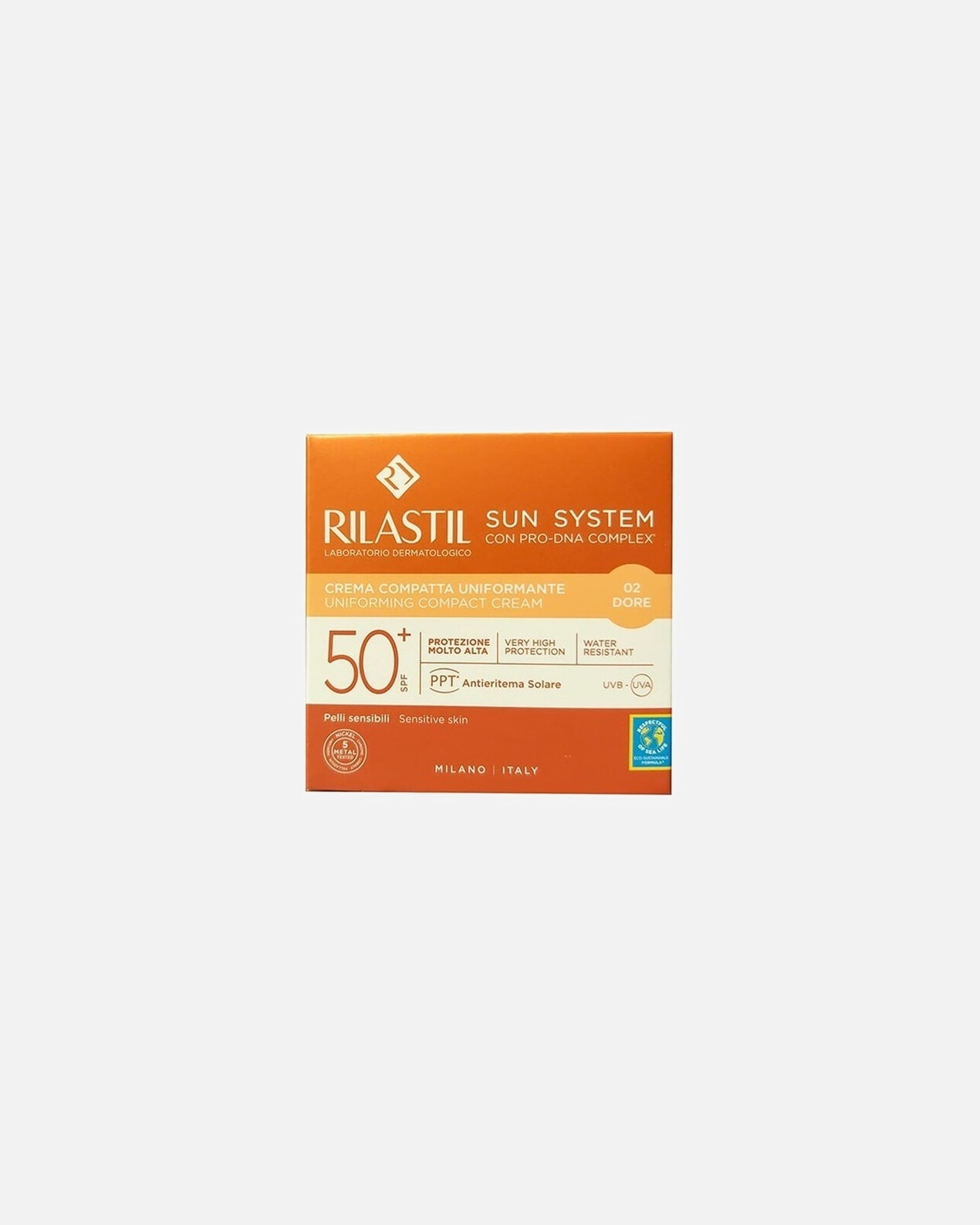 Fondotinta di Unisex RILASTIL Sun System SPF50+ Fondotinta 02 doré