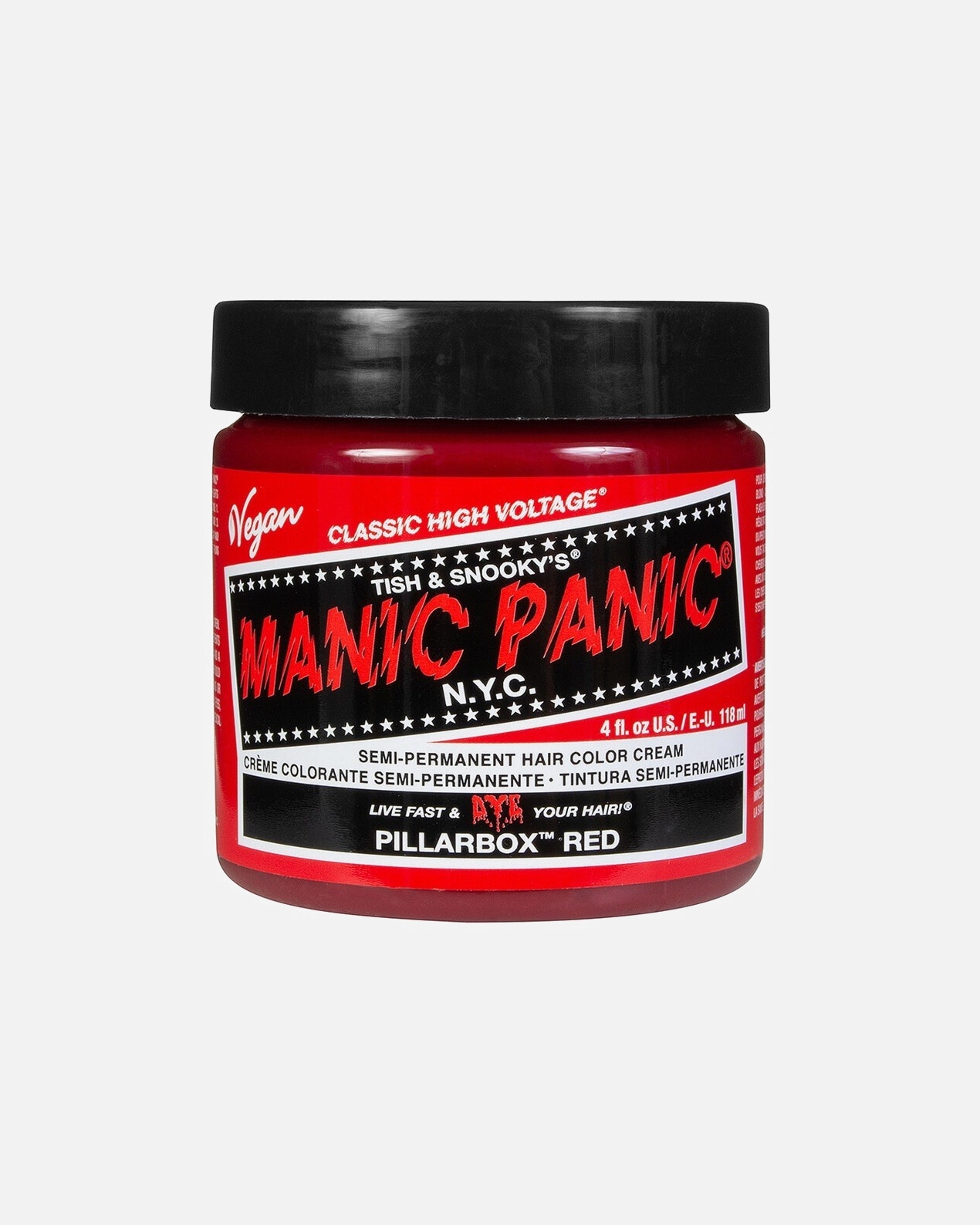 Tinta Capelli di Unisex Manic Panic Classic High Voltage PILLARBOX RED