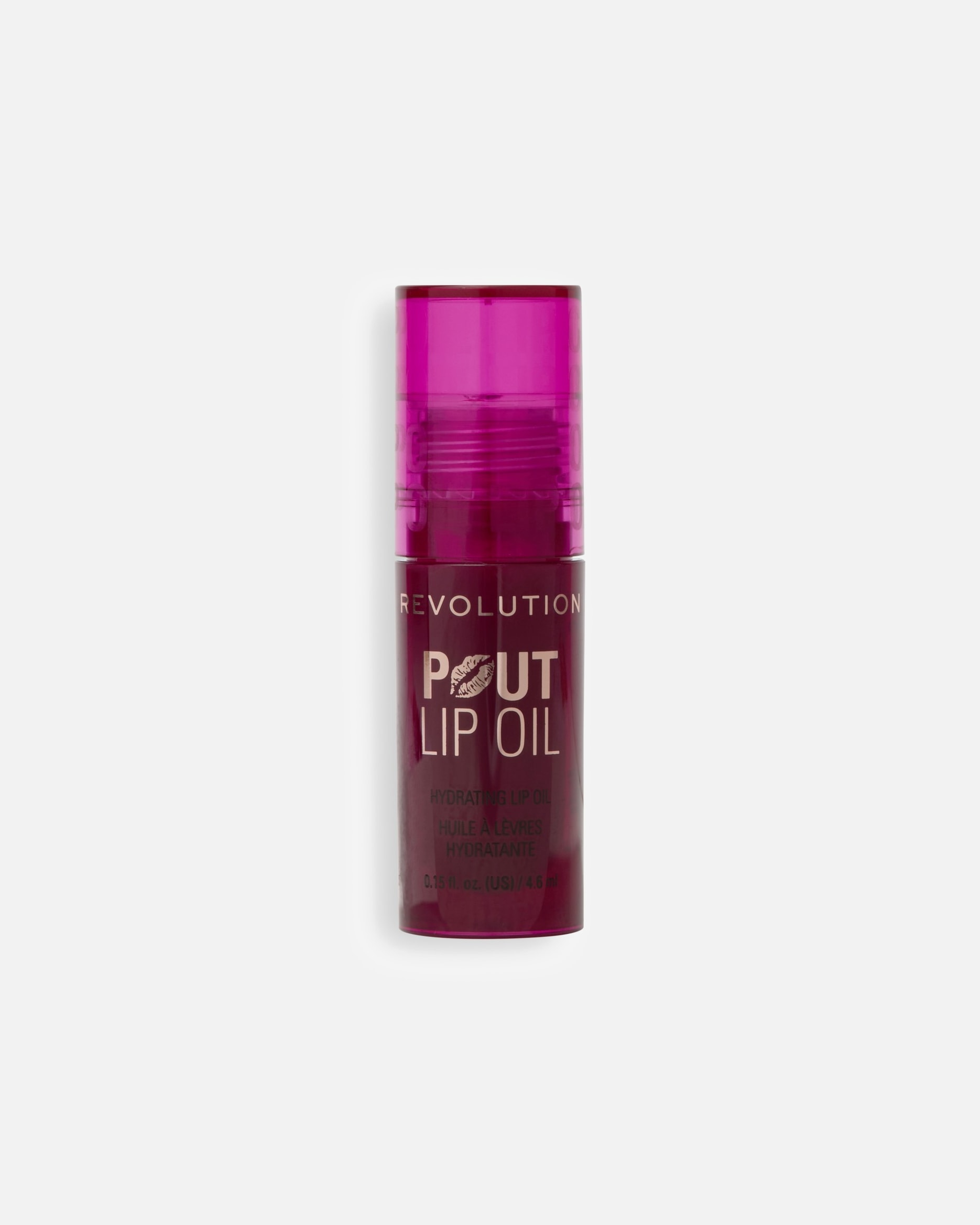 Olio per le labbra di Unisex Revolution Pout Lip Oil BITTEN CHERRY