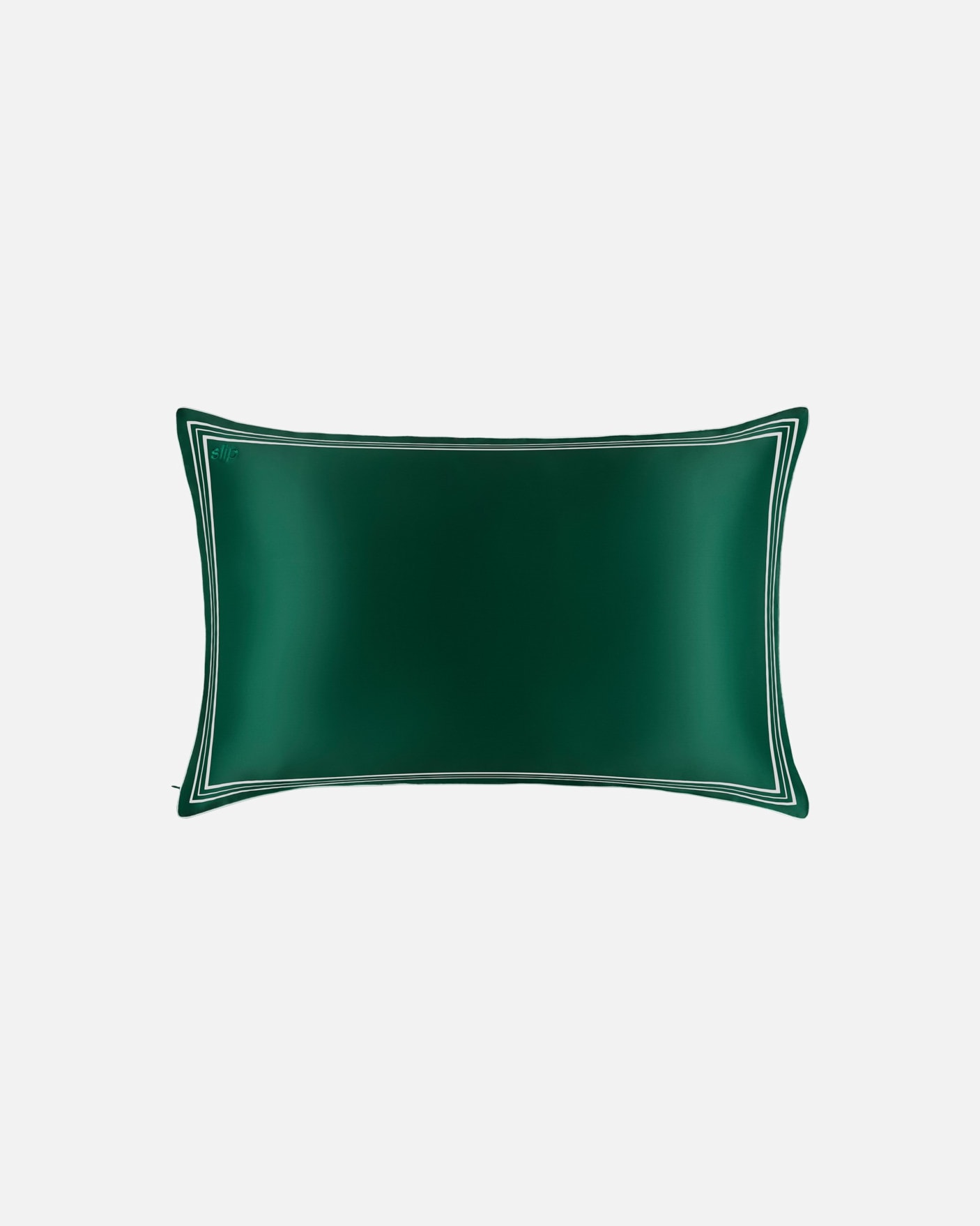 Cuscini di Unisex Slip Federa Queen In Pura Seta - Green 1 pezzo