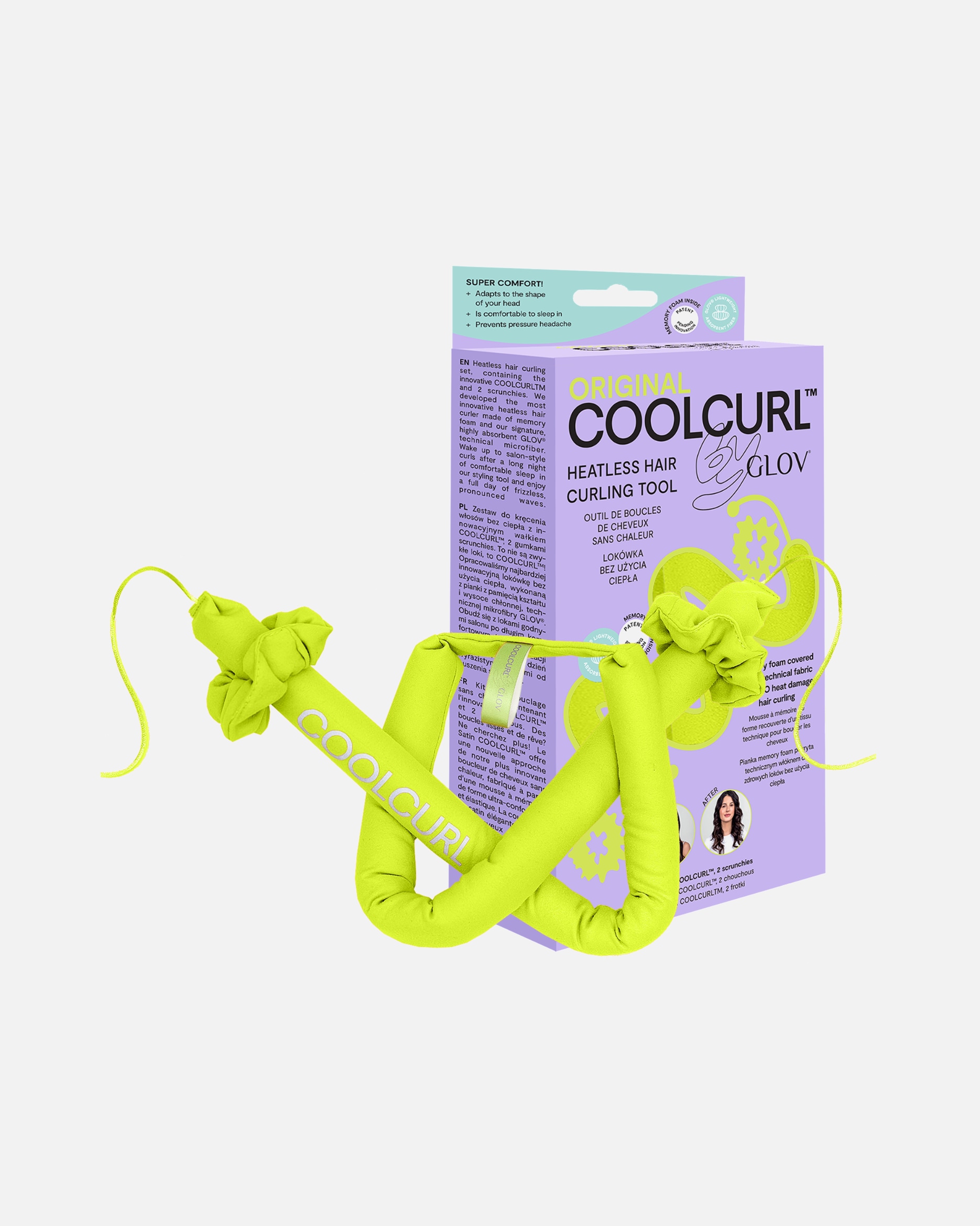 Bigodini di Unisex Glov Cool Curl Lime