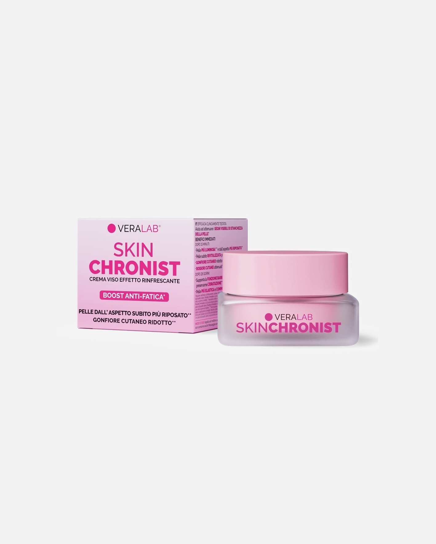 Crema da Giorno di Unisex VERALAB SKINCHRONIST CREMA VISO Boost Anti Fatica 50 ml