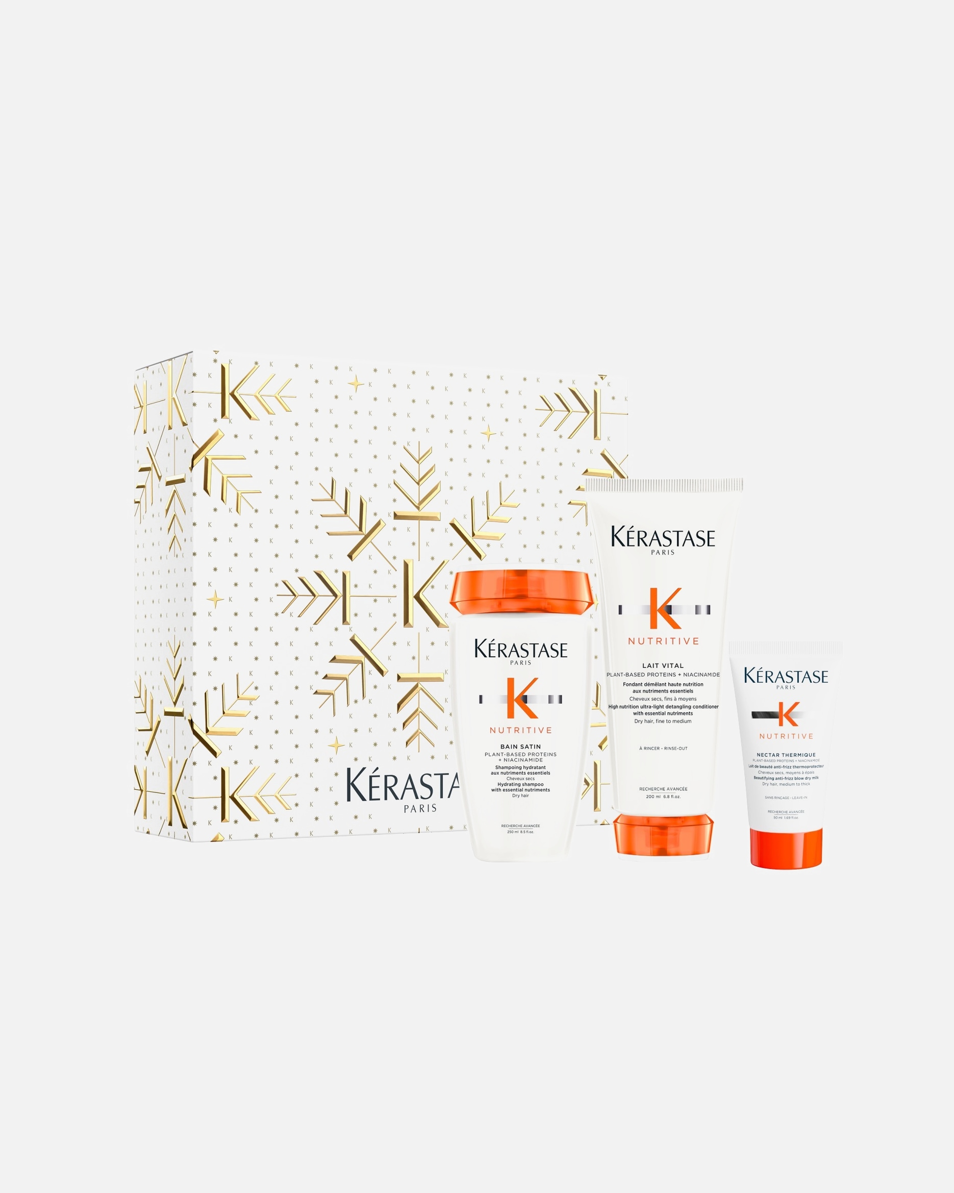 Set cura dei capelli di Unisex KÉRASTASE Nutritive Holiday Trio Set 1 pezzo