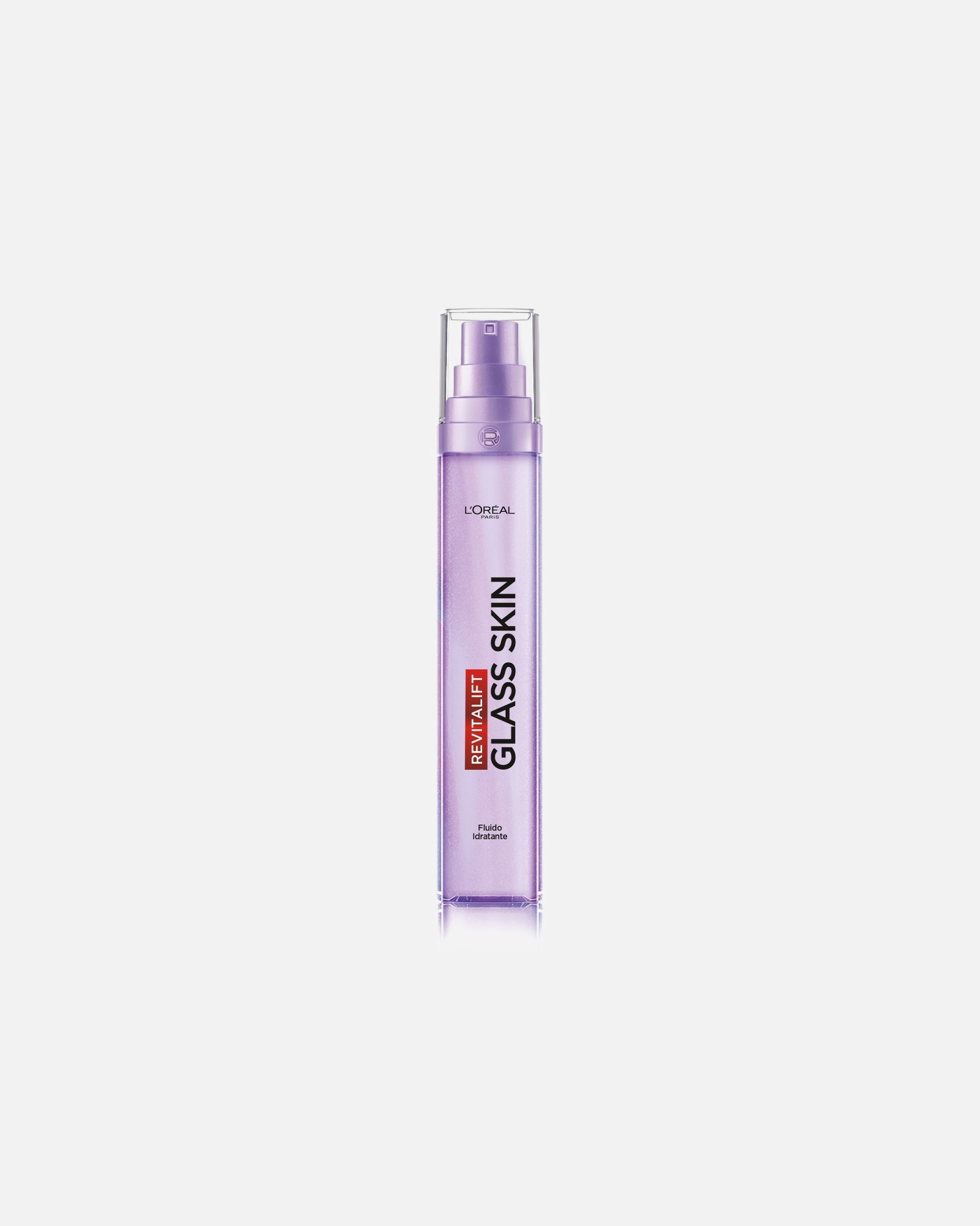 Lozione viso di Unisex L'Oréal Paris Revitalift Filler Glass Skin Fluido Idratante 50 ml