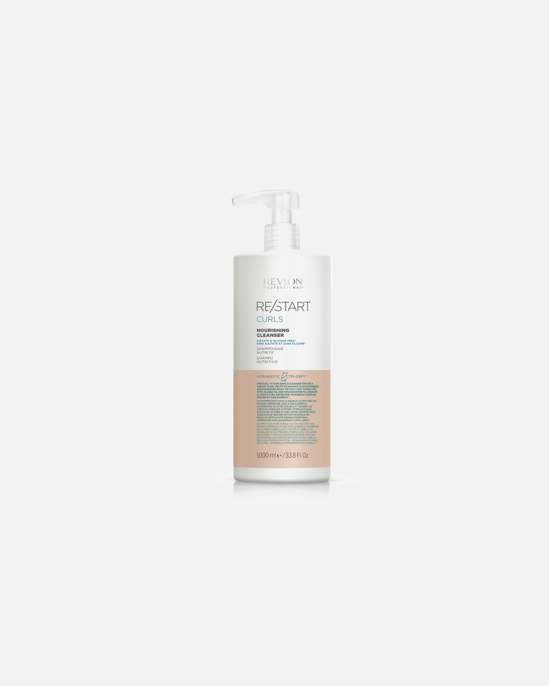 Shampoo capelli di Unisex Revlon Professional Restart Curls Nourishing Cleanser 1000 ml