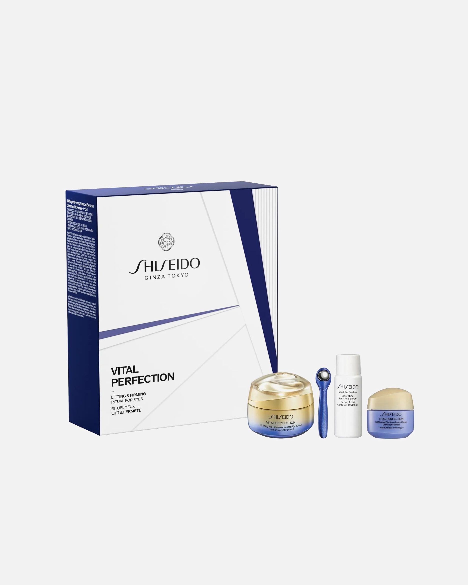 Kit cura occhi di Femmina SHISEIDO Vital Perfection EYE CARE SET 1 pezzo