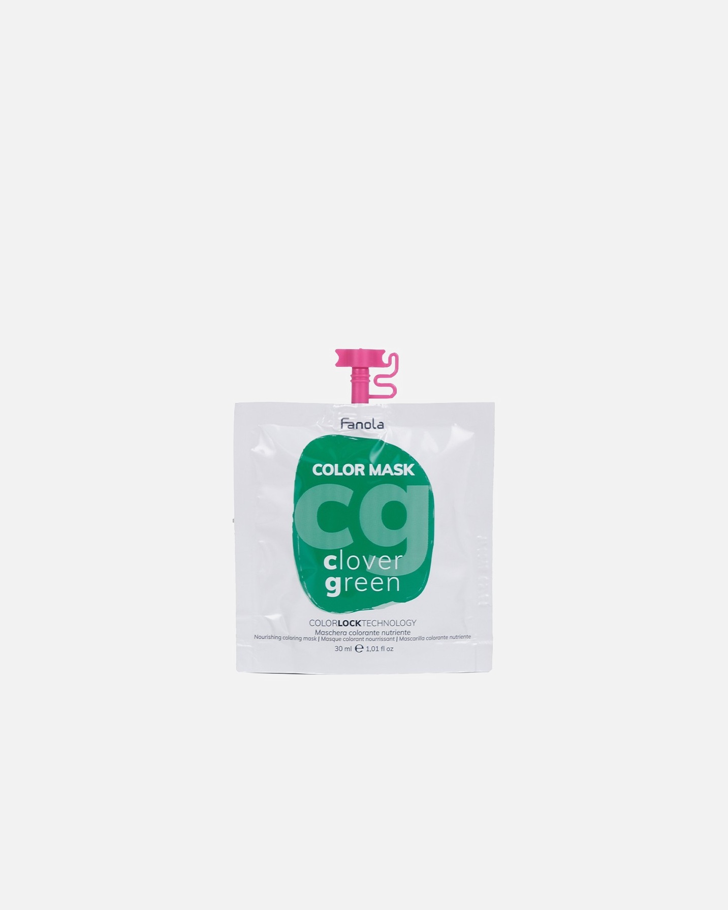 Maschera Capelli di Unisex Fanola Color Mask Clover Green