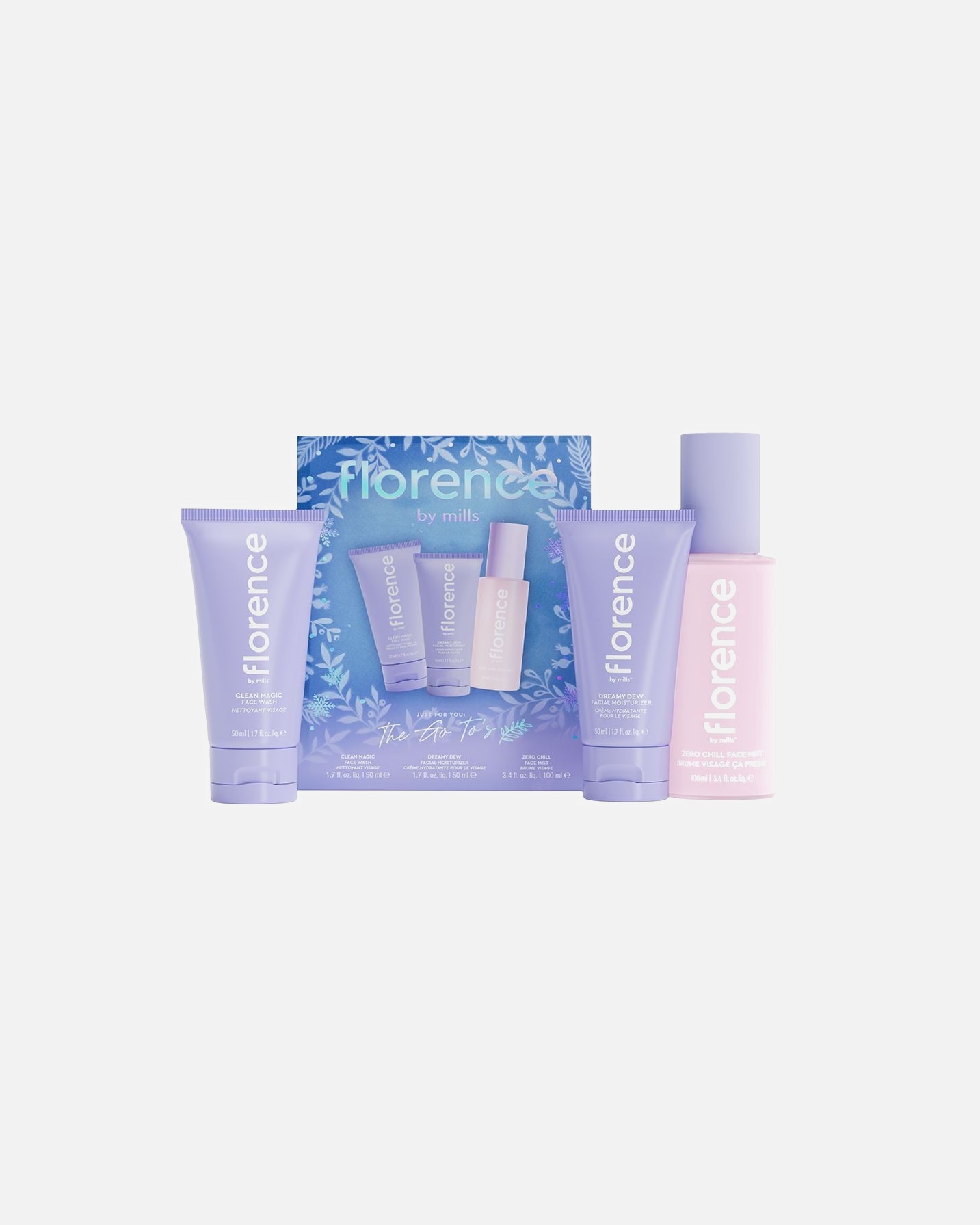 Set cura del viso di Unisex florence by mills Just For You: The Go To's 1 pz