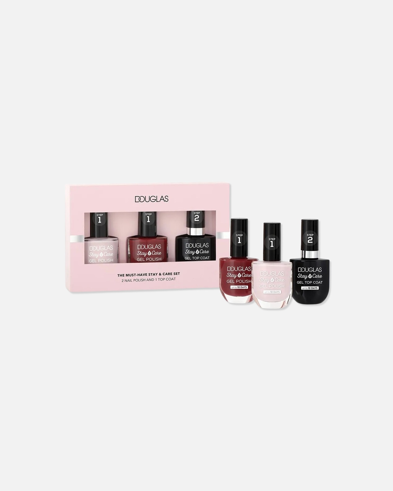 Set unghie di Unisex DOUGLAS COLLECTION Make-Up The Must-Have Stay & Care Set 1 pz