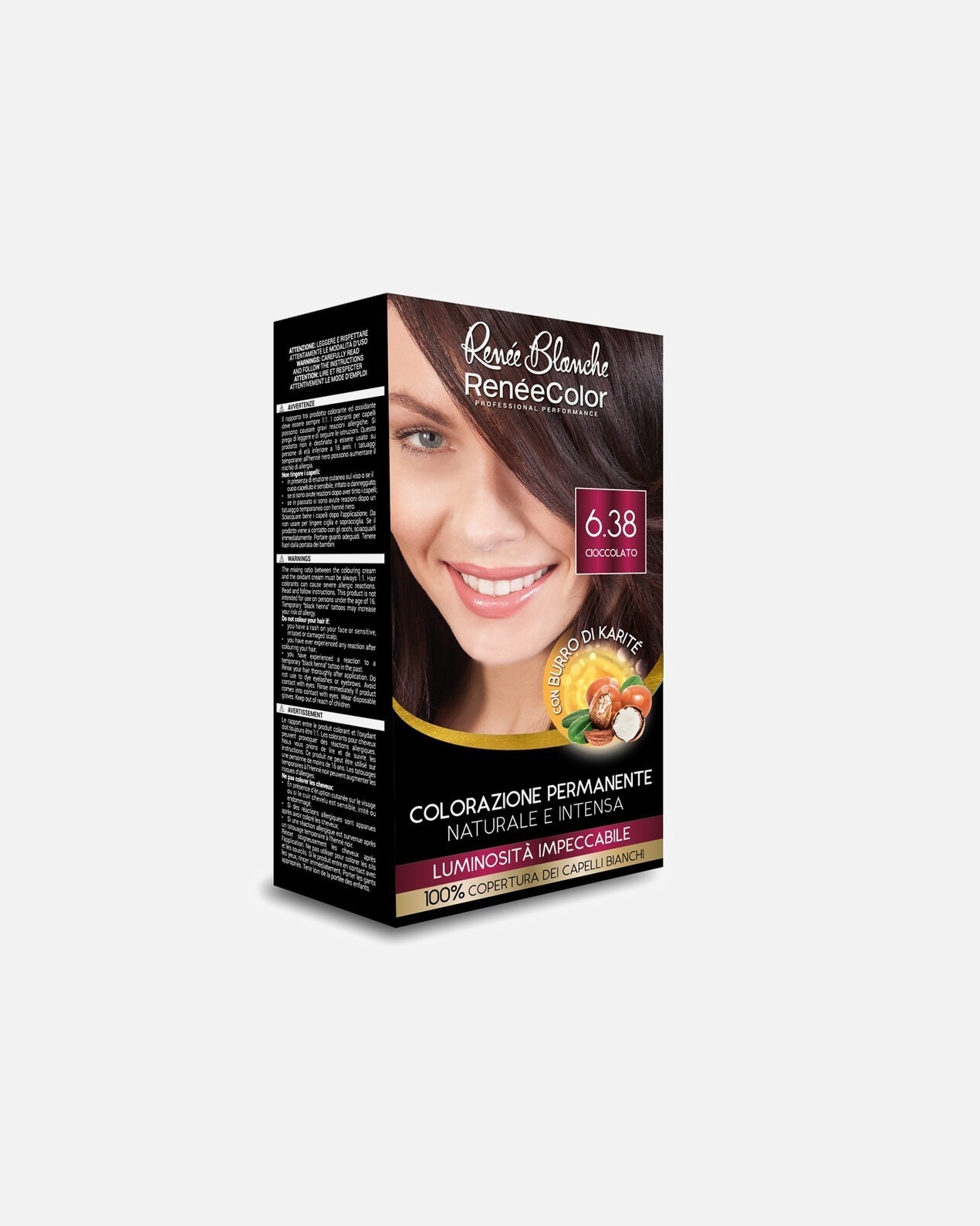 Colorazione capelli di Femmina Renée Blanche Renée Color 6.38 CIOCCOLATO