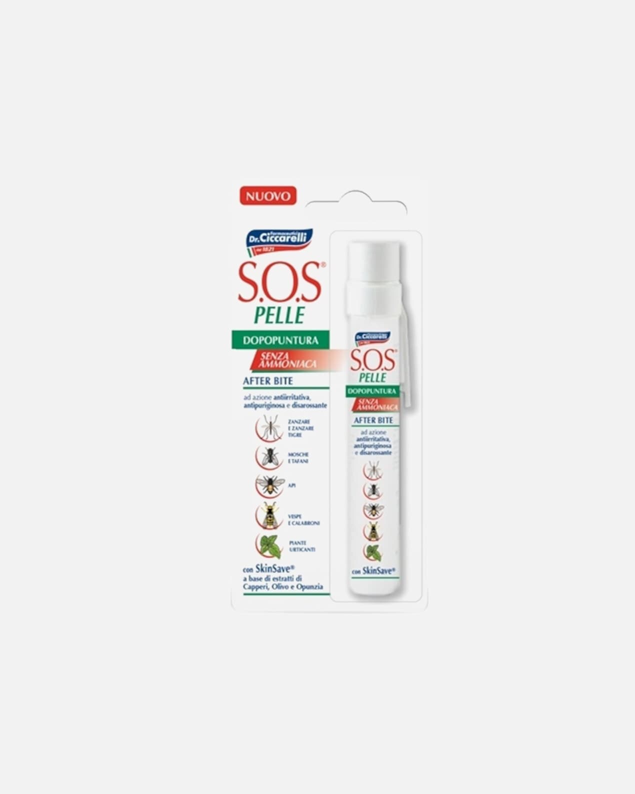 Kit cura occhi di Unisex Dr. Ciccarelli - S.O.S. S.O.S. Pelle Penna Dopo Puntura 15 ml