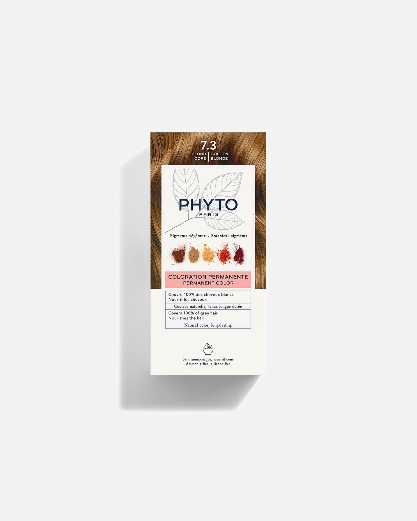 Colorazione capelli di Unisex Phyto Phytocolor 7.3 Biondo Dorato