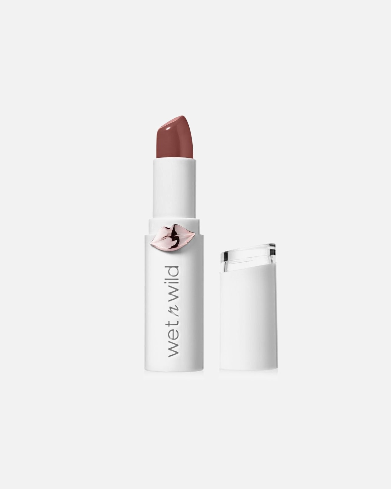 Rossetto di Unisex Wet n Wild MEGALAST Lipstick Shine Finish Mad for Mauve