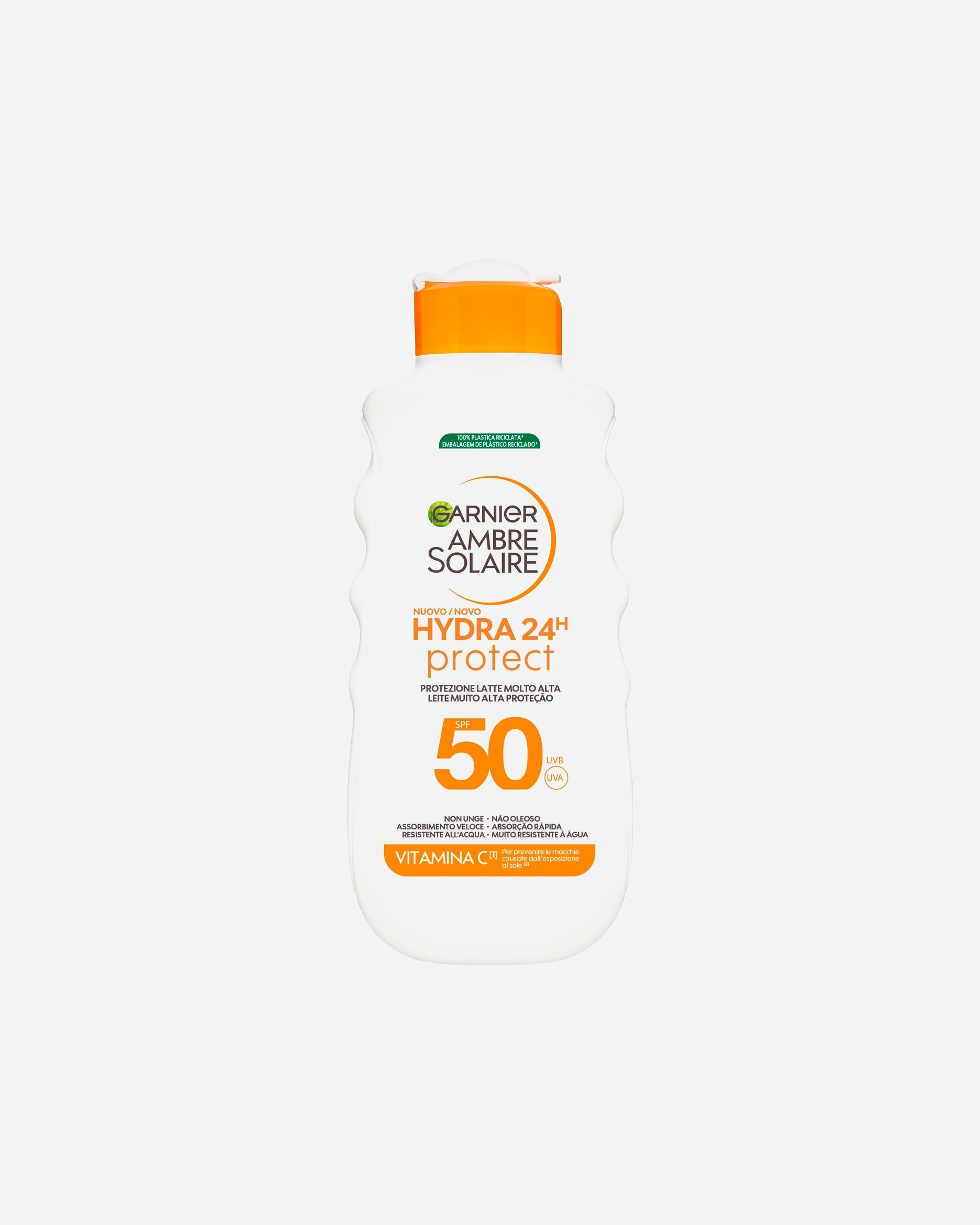 Crema solare di Unisex GARNIER Ambre Solaire Hydra 24H Protect Latte SPF50 175 ml