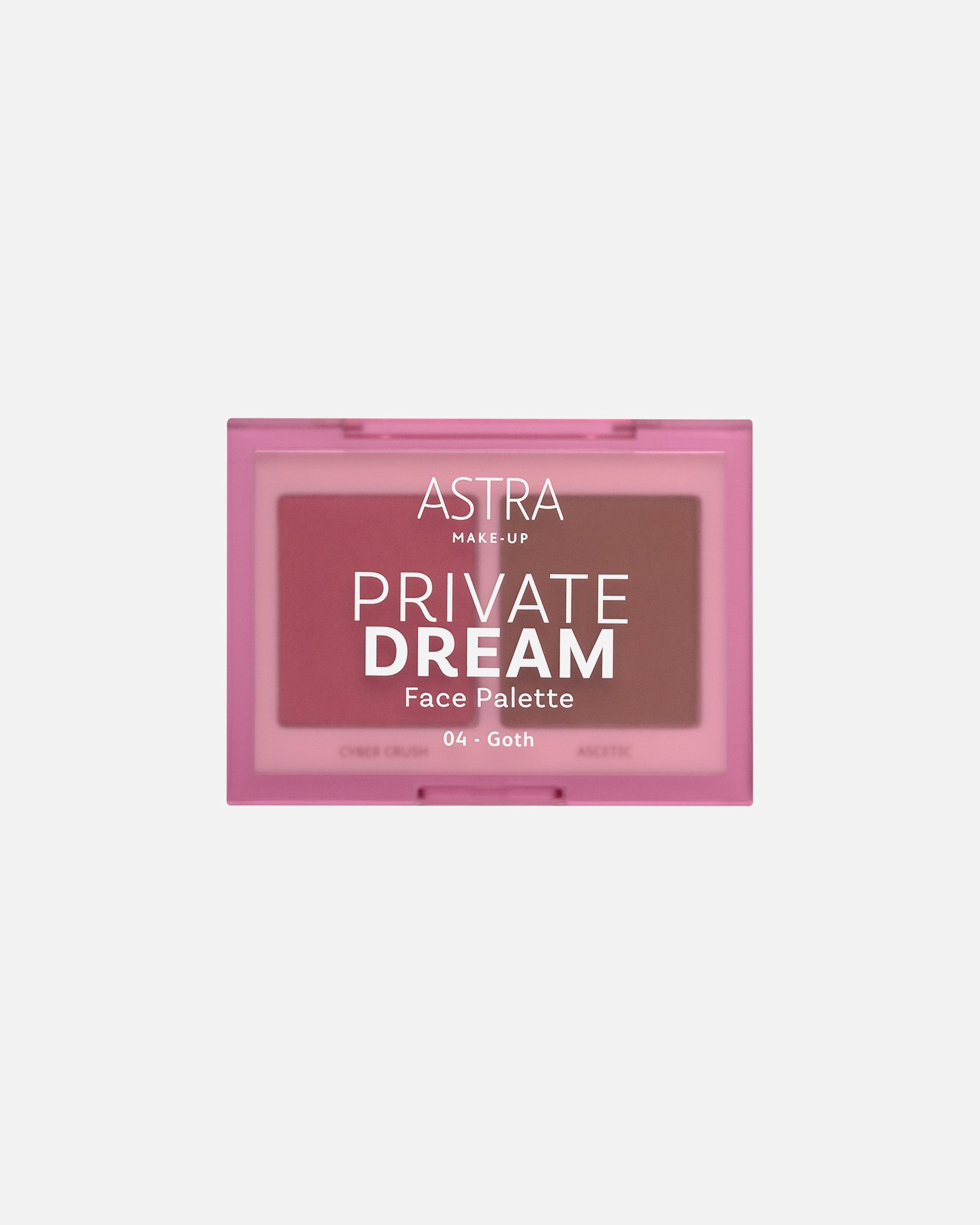 Blush di Unisex ASTRA MAKE-UP Private Dream Face Palette 04 - GOTH