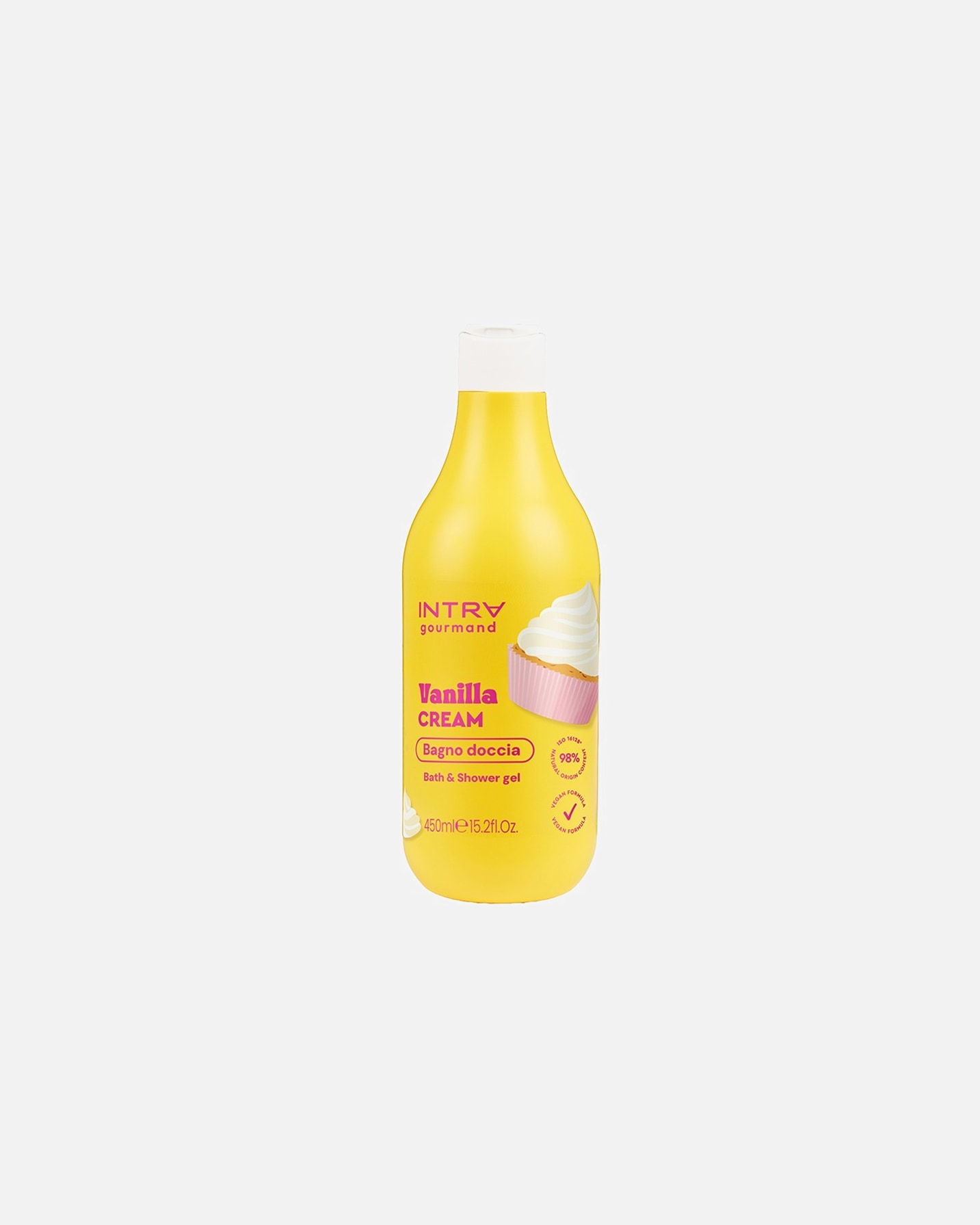 Bagnoschiuma di Unisex Intra GOURMAND VANILLA CREAM BAGNO DOCCIA 450 ml