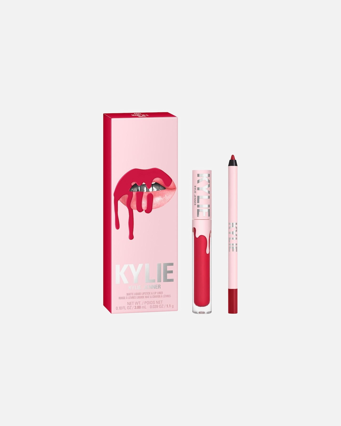 Set per il trucco delle labbra di Unisex KYLIE COSMETICS Matte Lip Kit 402 Mary Jo K
