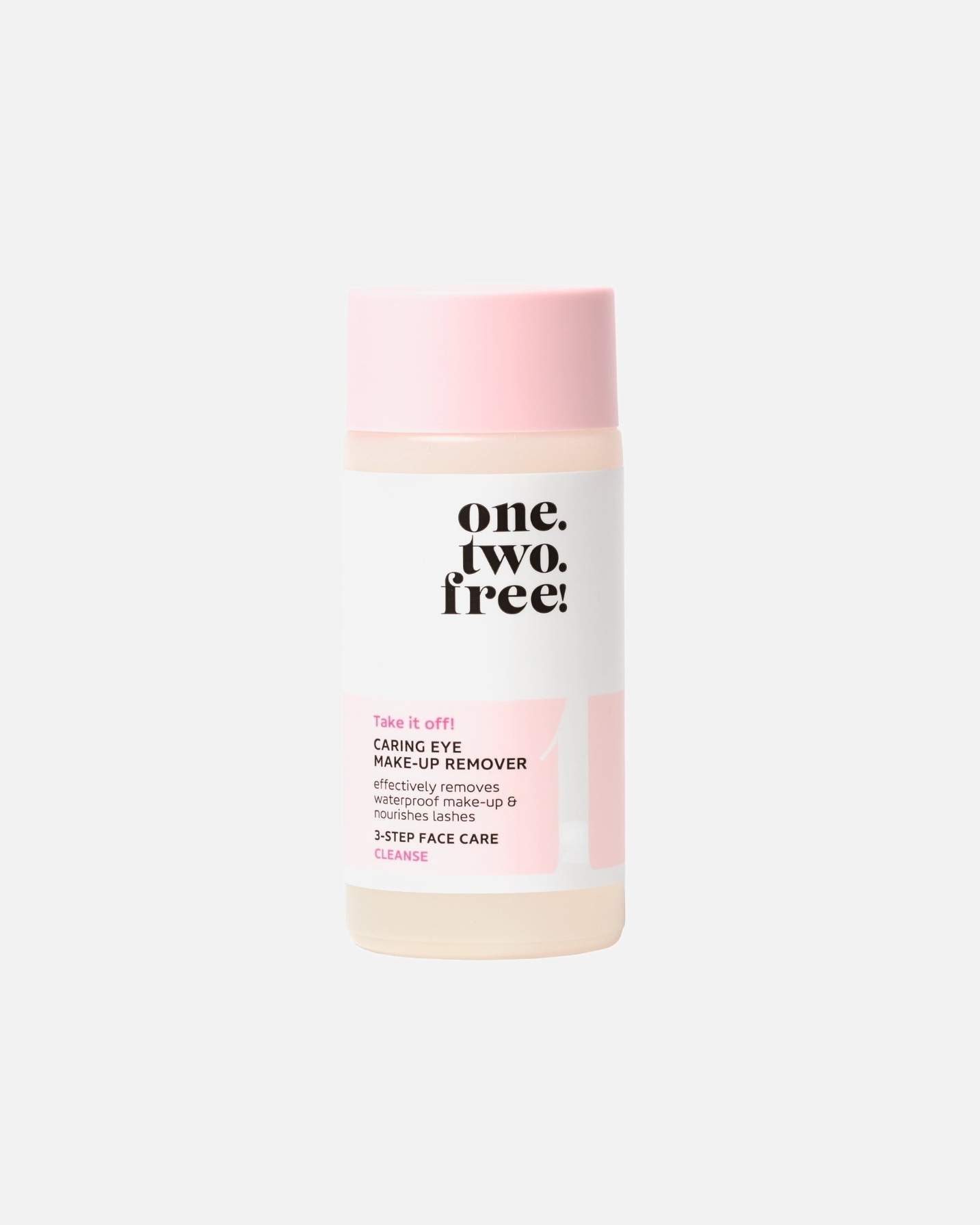 Struccante di Unisex one.two.free! Fase 3: Cura Caring Eye Make-Up Remover 125 ml