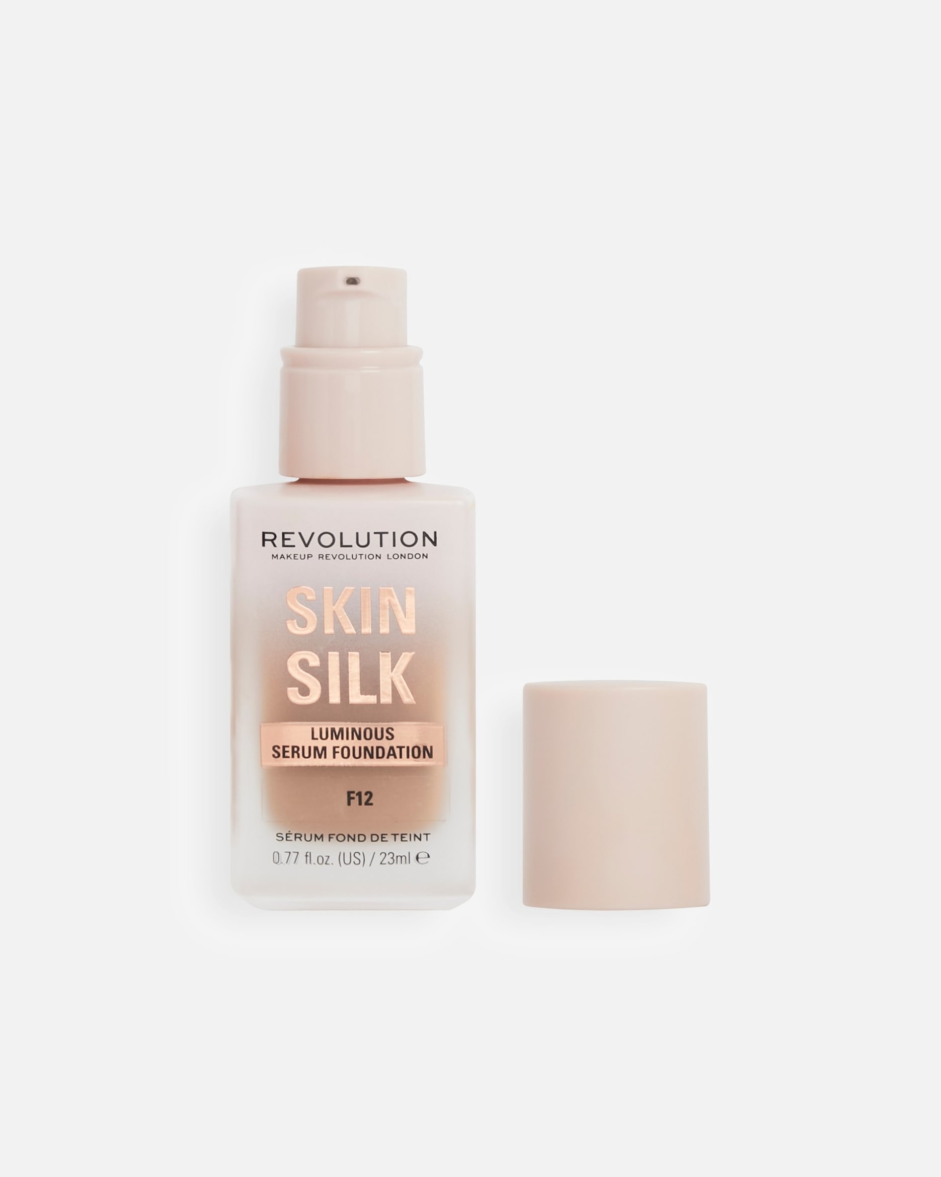 Fondotinta di Unisex Revolution Revolution Skin Silk Serum Foundation F8.5 12