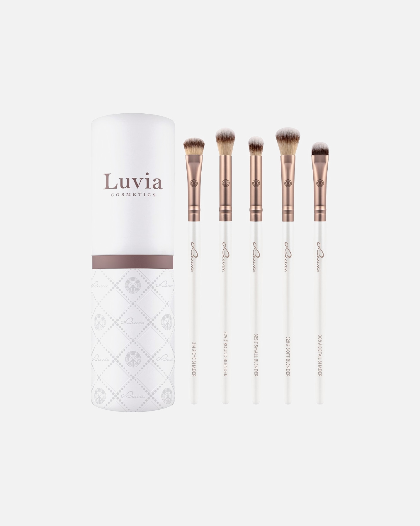 Set Pennelli di Unisex Luvia Essential Eye Set 1 pz