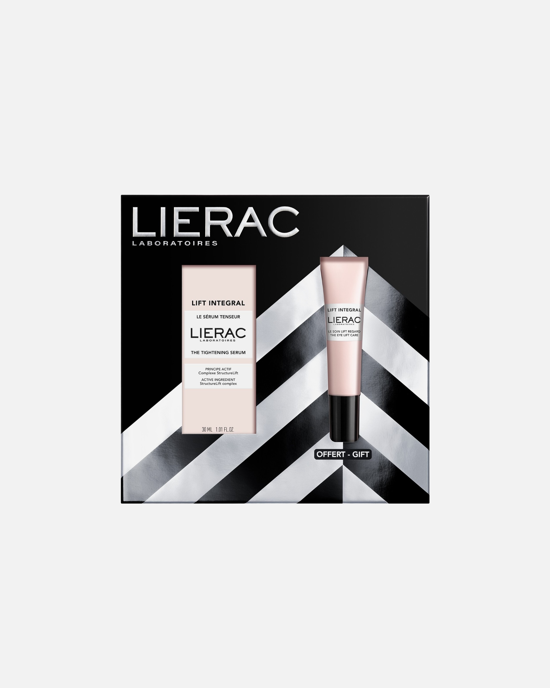 Set cura del viso di Unisex Lierac Lift Integral COFFRET NATALE SIERO + OCCHI 1 pezzo