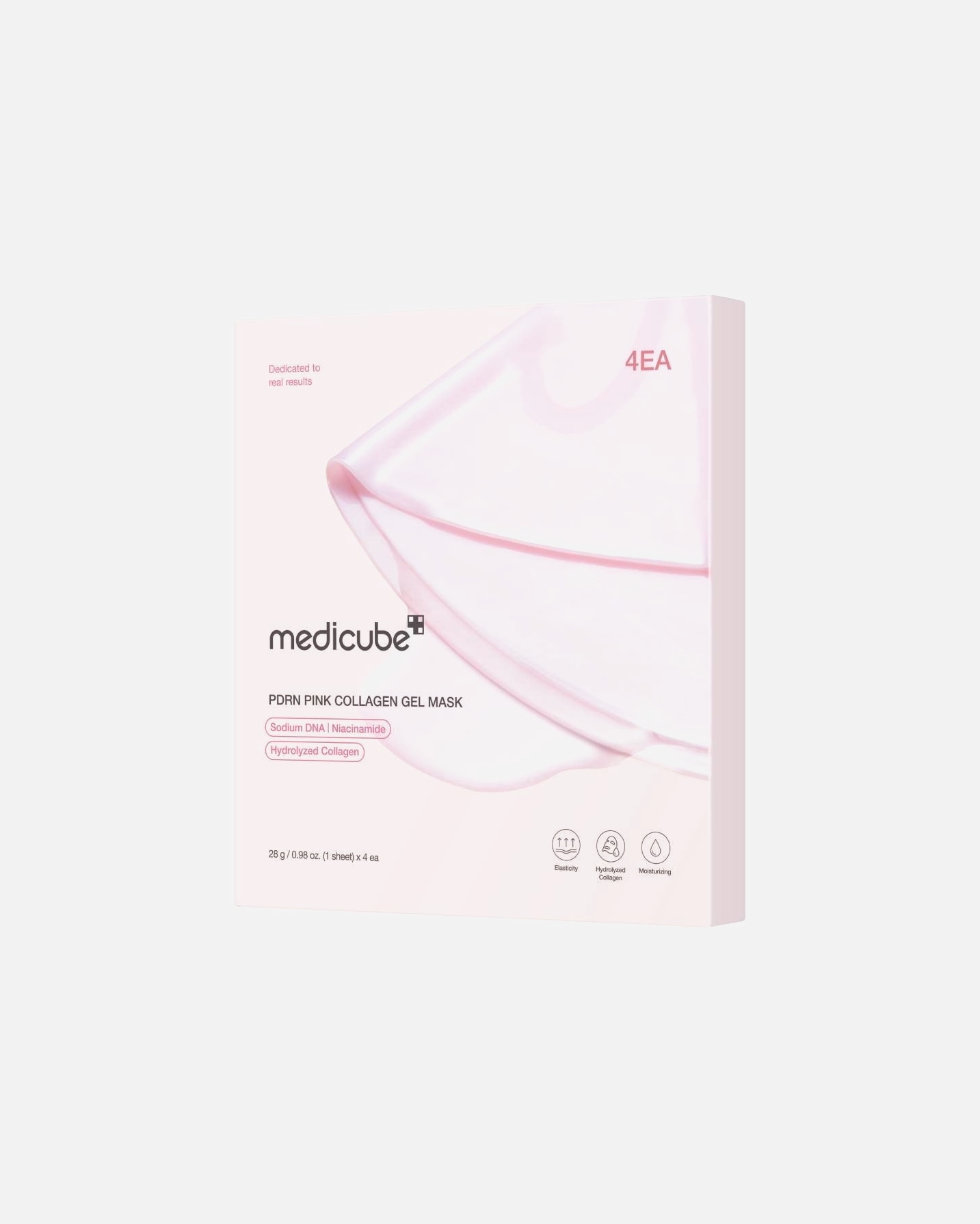 Maschera in Tessuto di Unisex medicube PDRN Pink PDRN Pink Collagen Gel Mask 112 g