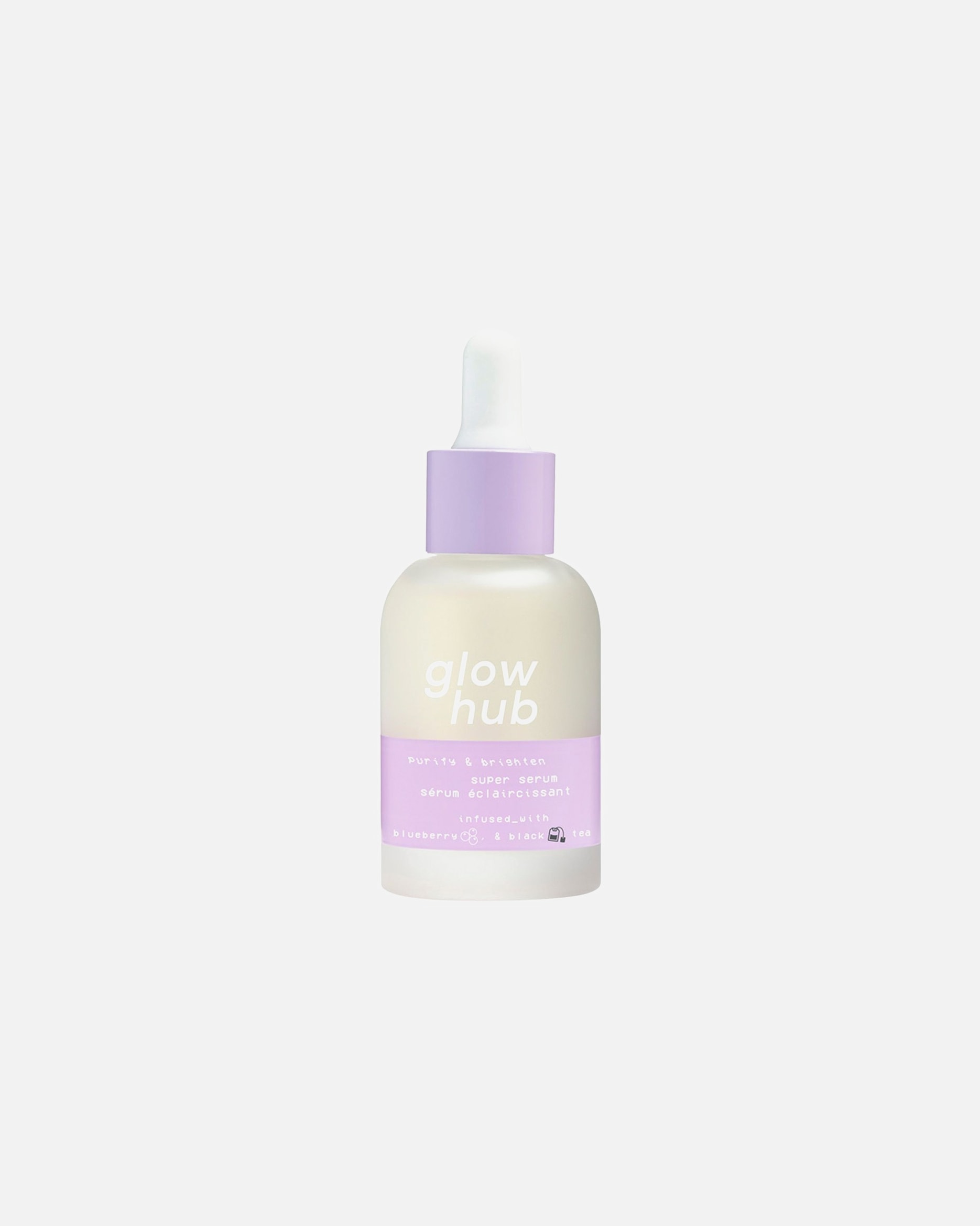Siero luminoso di Unisex glow hub Purify & Brighten Super Serum 30 ml