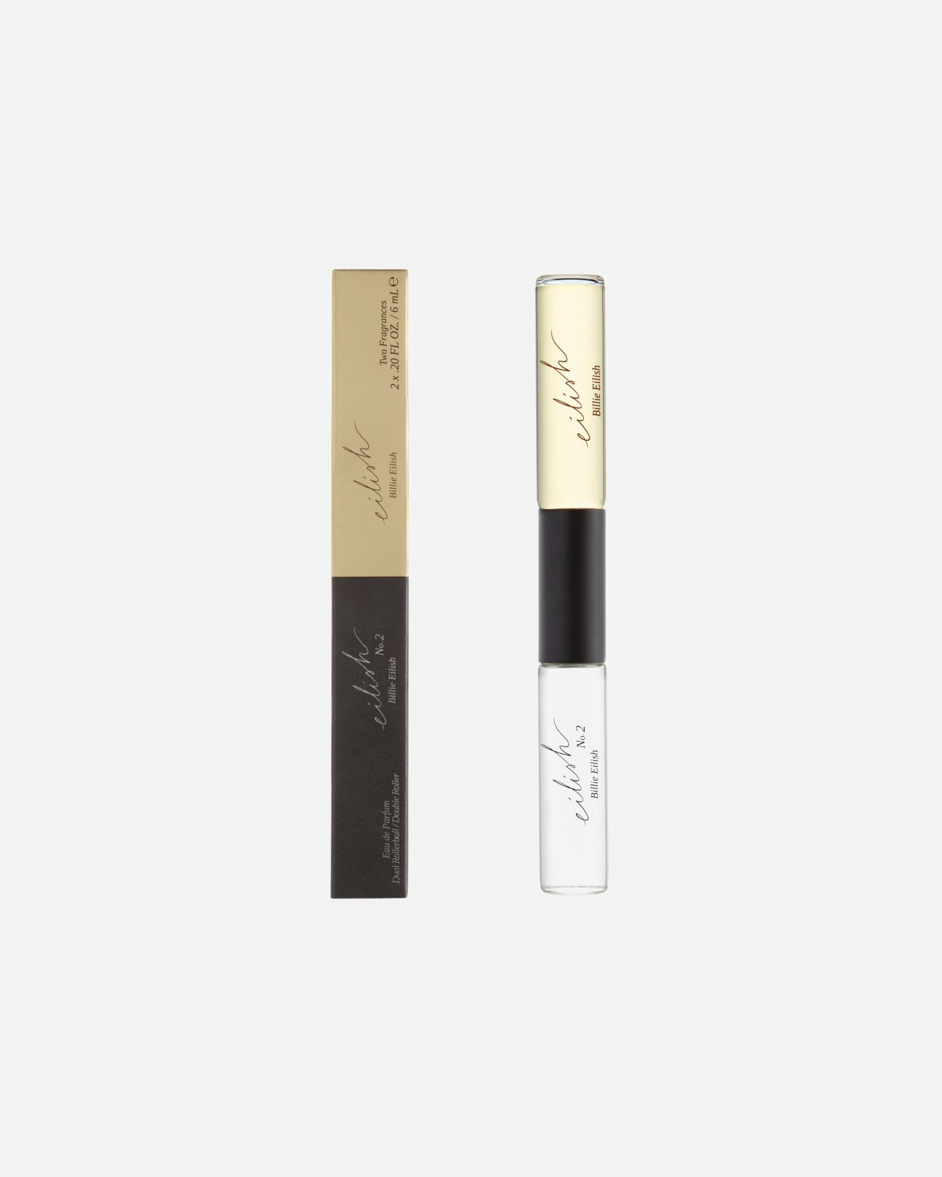Eau de Parfum di Unisex Omaggio: Roller Duo 2x6ml - Billie Eilish ESCLUSIVA ONLINE DOUGLAS Rollerball EDP 2x6ml Billie Eilish in OMAGGIO all'acquisto di una fragranza Billie Eilish (cod: BILLIE). I prodotti Douglas Partner sono esclusi