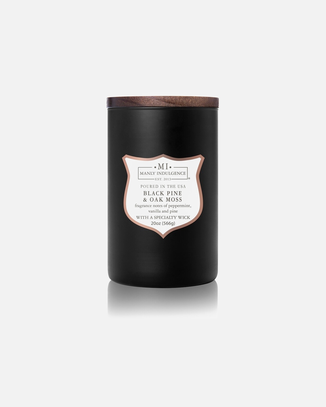Candela di Unisex Colonial Candle Black Pine & Oakmoss Maxi