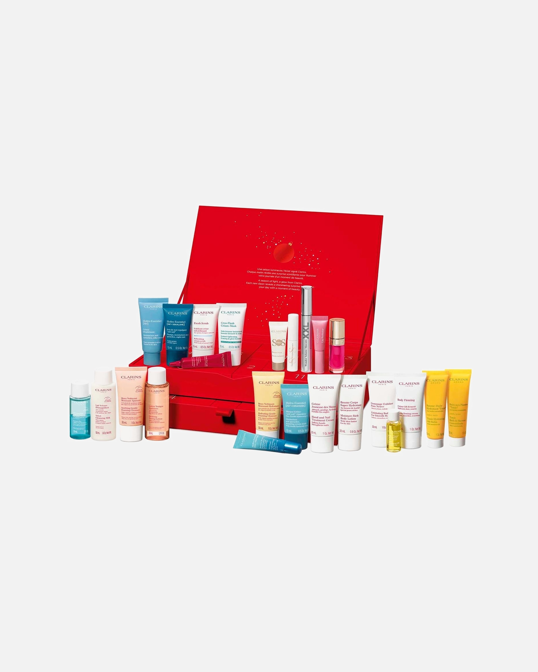 Calendario dell'avvento di Unisex Clarins Calendario dell'Avvento 2025 1 pezzo