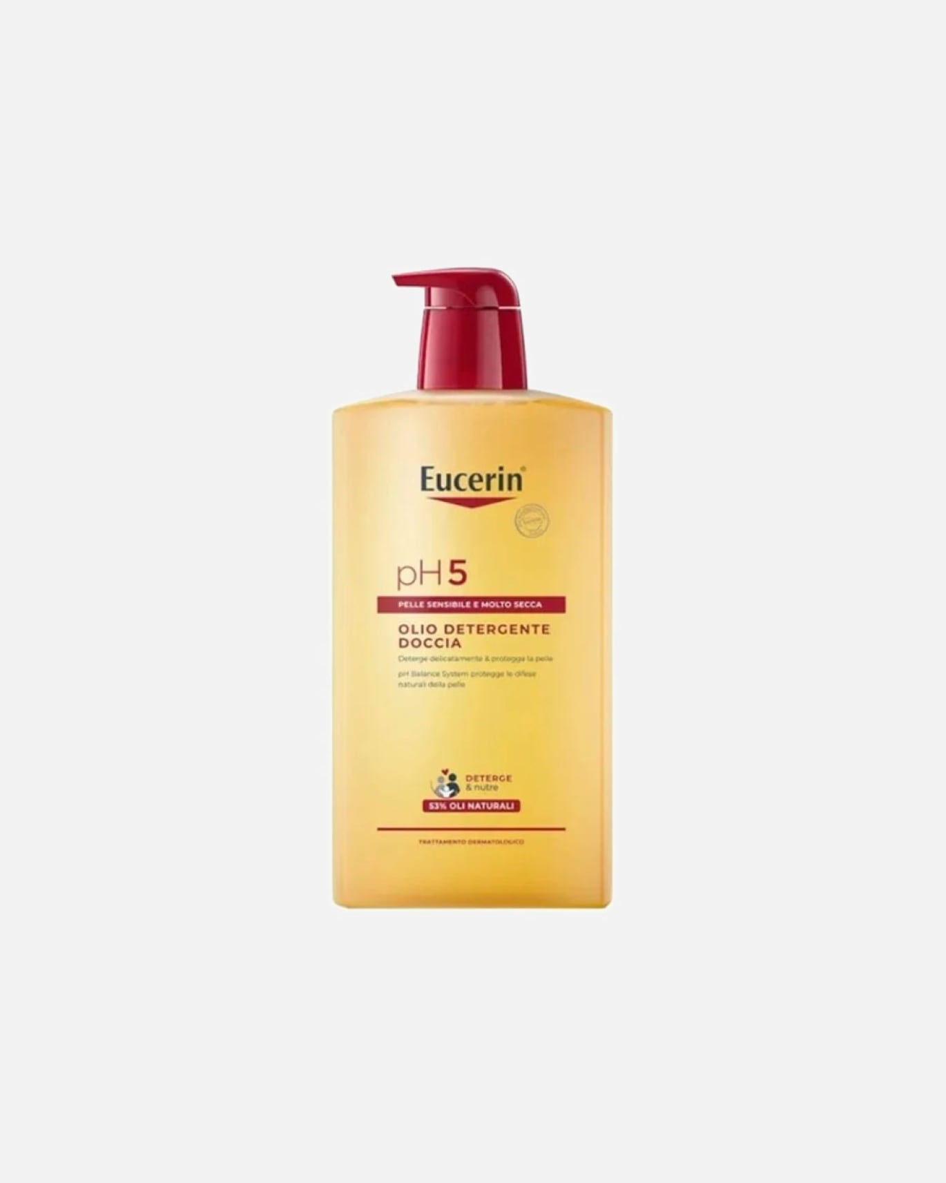 Olio Doccia di Unisex Eucerin pH5 Olio Detergente Doccia Pelle Sensibile 1000 ml