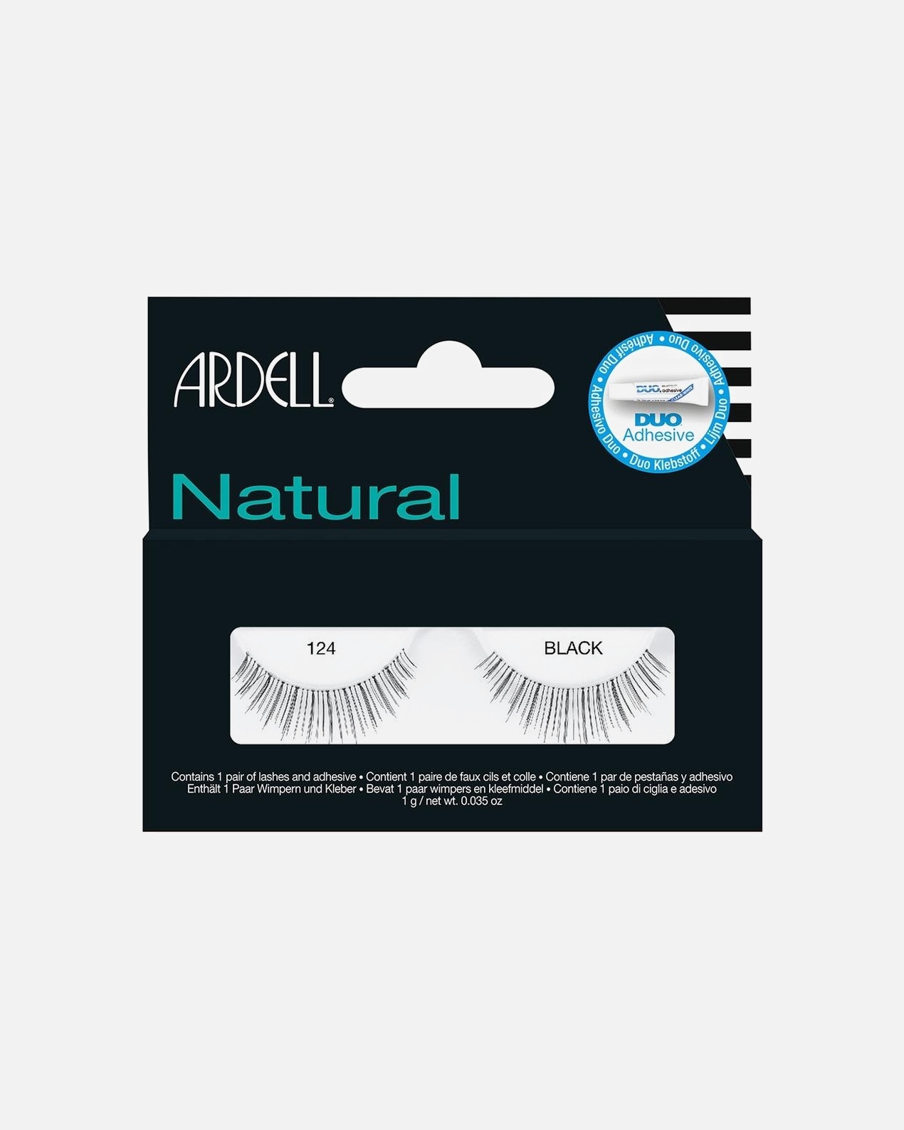 Ciglia finte di Femmina Ardell Fashion Lashes Natural 124 Natural 124 Natural