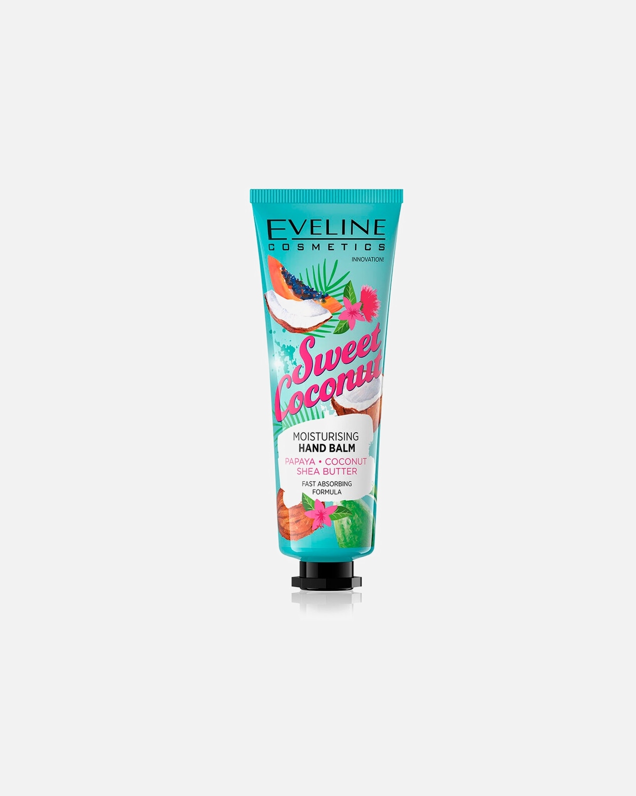 Crema Mani di Unisex Eveline Cosmetics Balsamo Mani al Cocco Dolce 50 ml