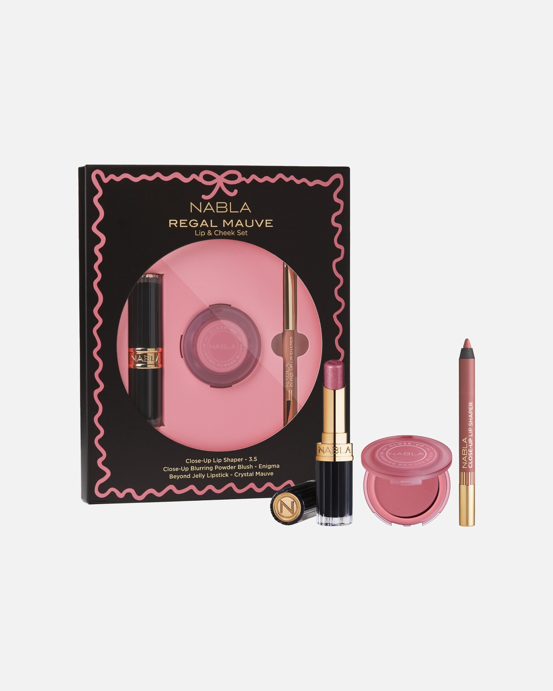 Set per il trucco delle labbra di Unisex NABLA Default Brand Line Regal Mauve - Lip & Cheek Set 1 pezzo