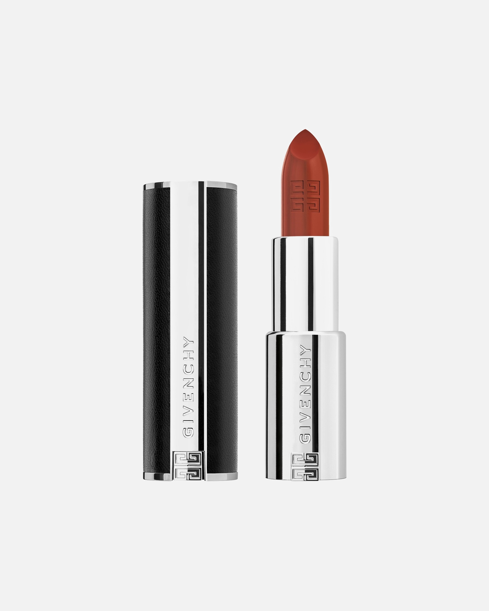 Rossetto di Femmina Givenchy Le Rouge Interdit Intense Silk N501 Brun Epicé