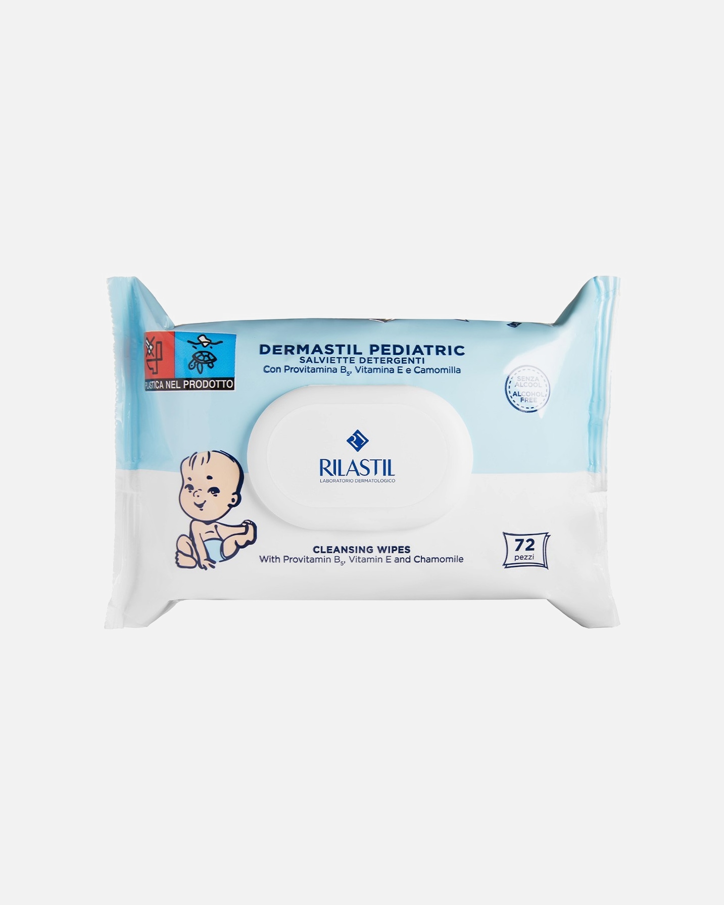 Igiene intima di Unisex RILASTIL Dermastil Pediatric Salviette Detergenti 1 pezzo