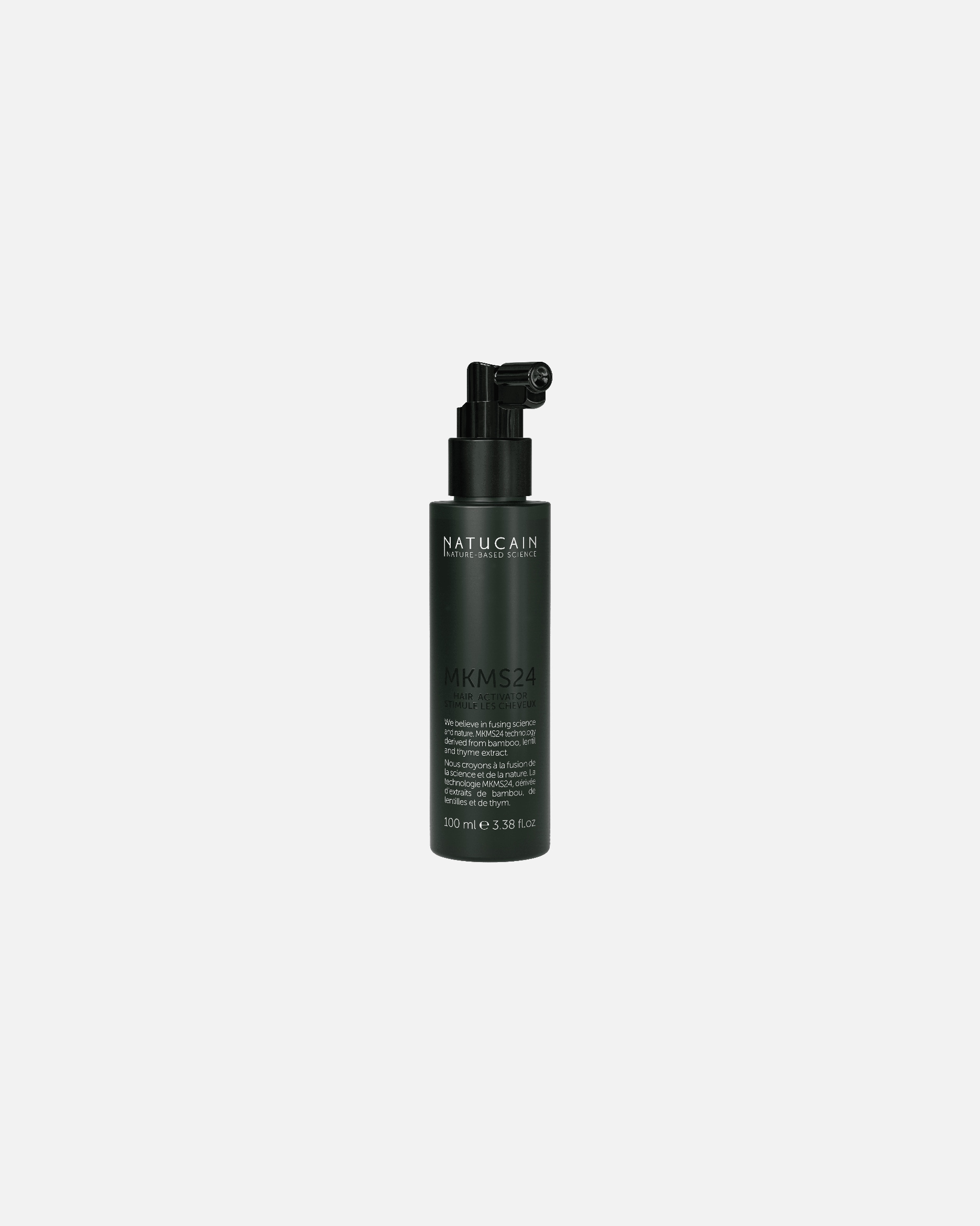 Siero Idratante di Unisex Natucain Siero attivatore della crescita dei capelli 100 ml