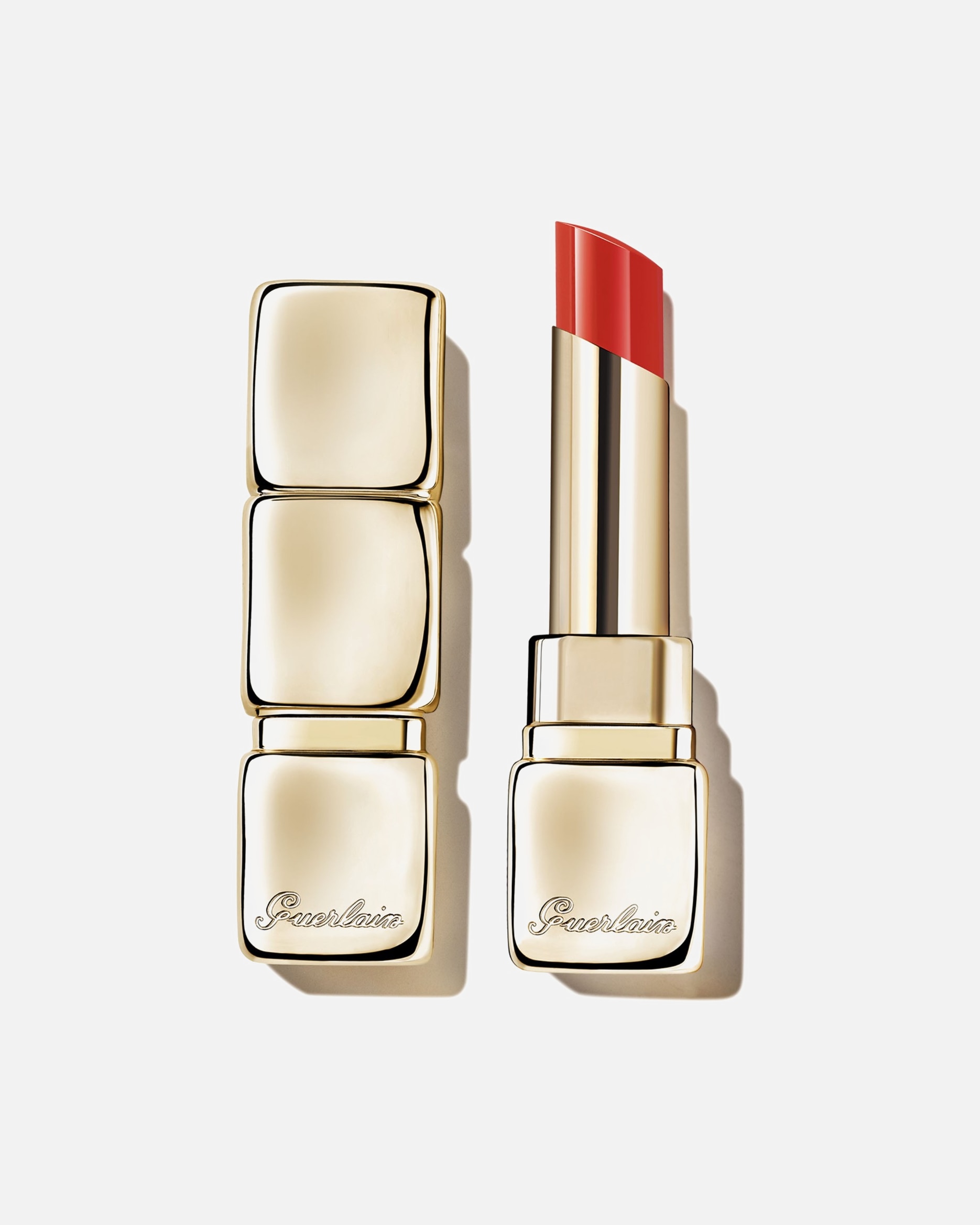 Rossetto di Unisex Guerlain KissKiss Shine Bloom 775 - Poppy Kiss