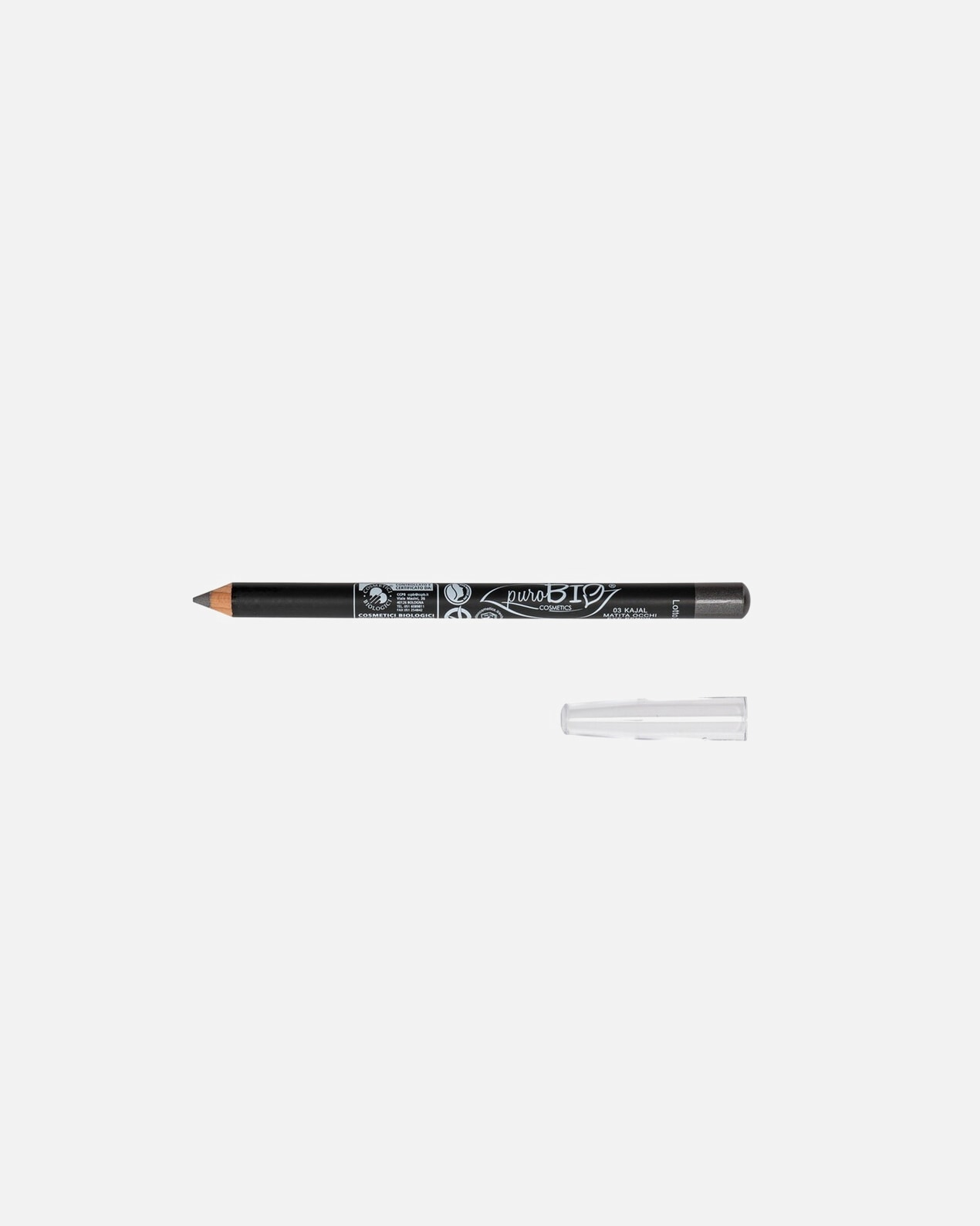 Matita Kohl di Femmina Purobio Kajal Matita Occhi GREY