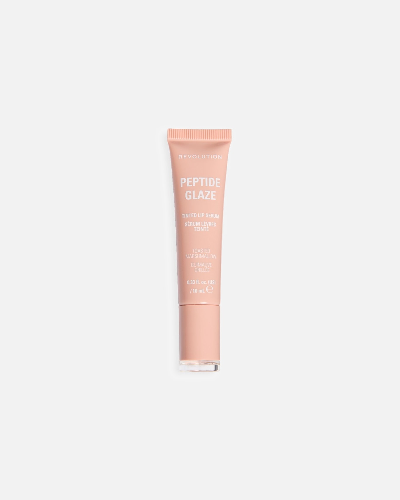 Lucidalabbra di Unisex Revolution Peptide Glaze Tinted Lip Serum TOASTED MARSHMALLOW