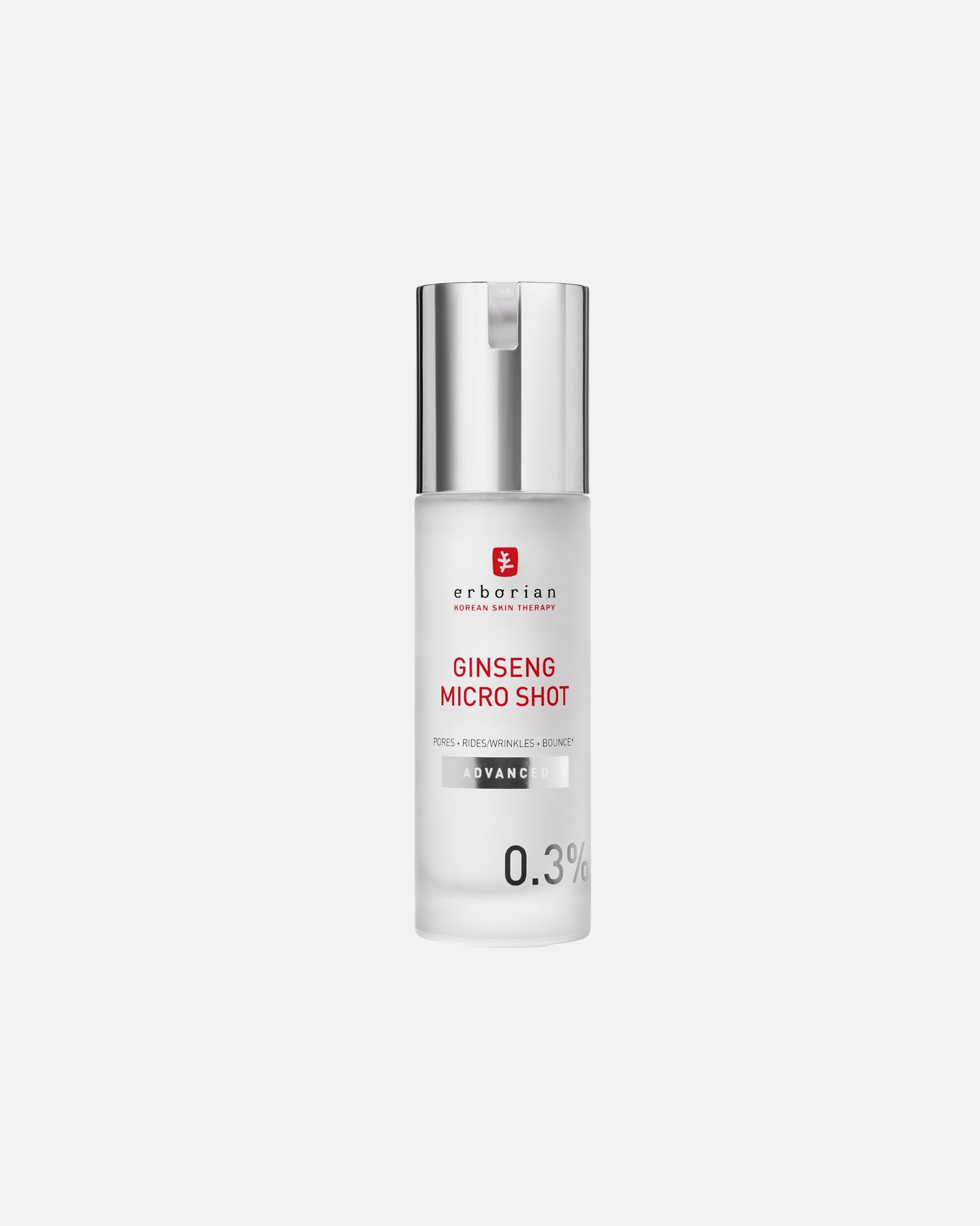 Siero Anti-età di Unisex erborian Ginseng Ginseng Micro Shot Advanced 0.3% 30 ml