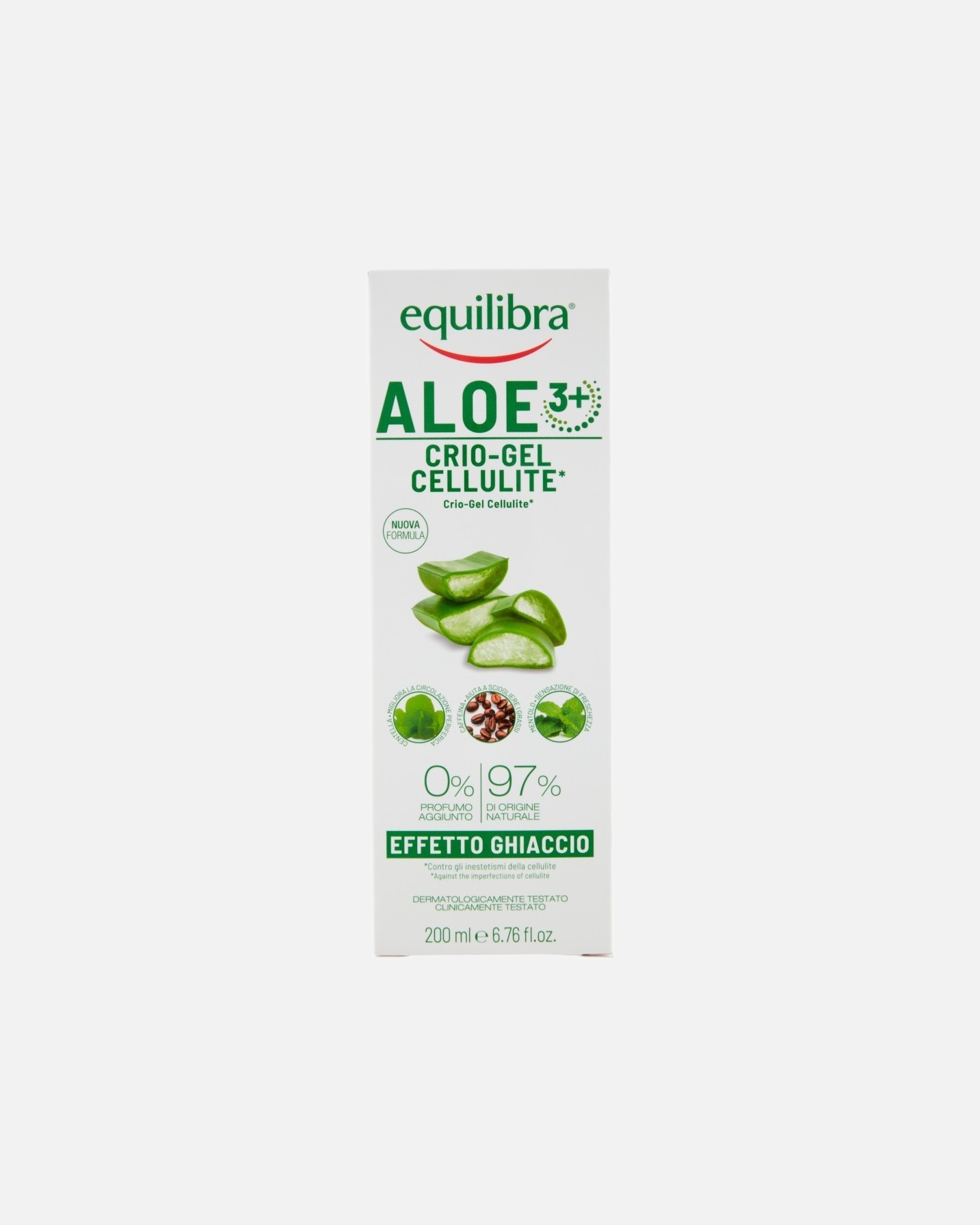 Gel Corpo di Unisex equilibra Aloe Crio-Gel Cellulite 200 ml