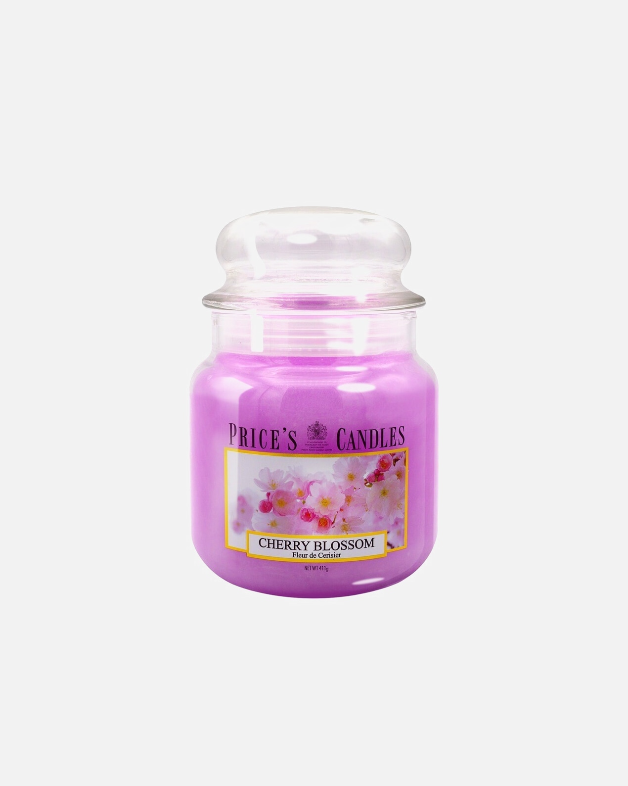 Candela di Unisex PRICE'S CANDLES Cherry Blossom scented candle in medium jar 1 pz