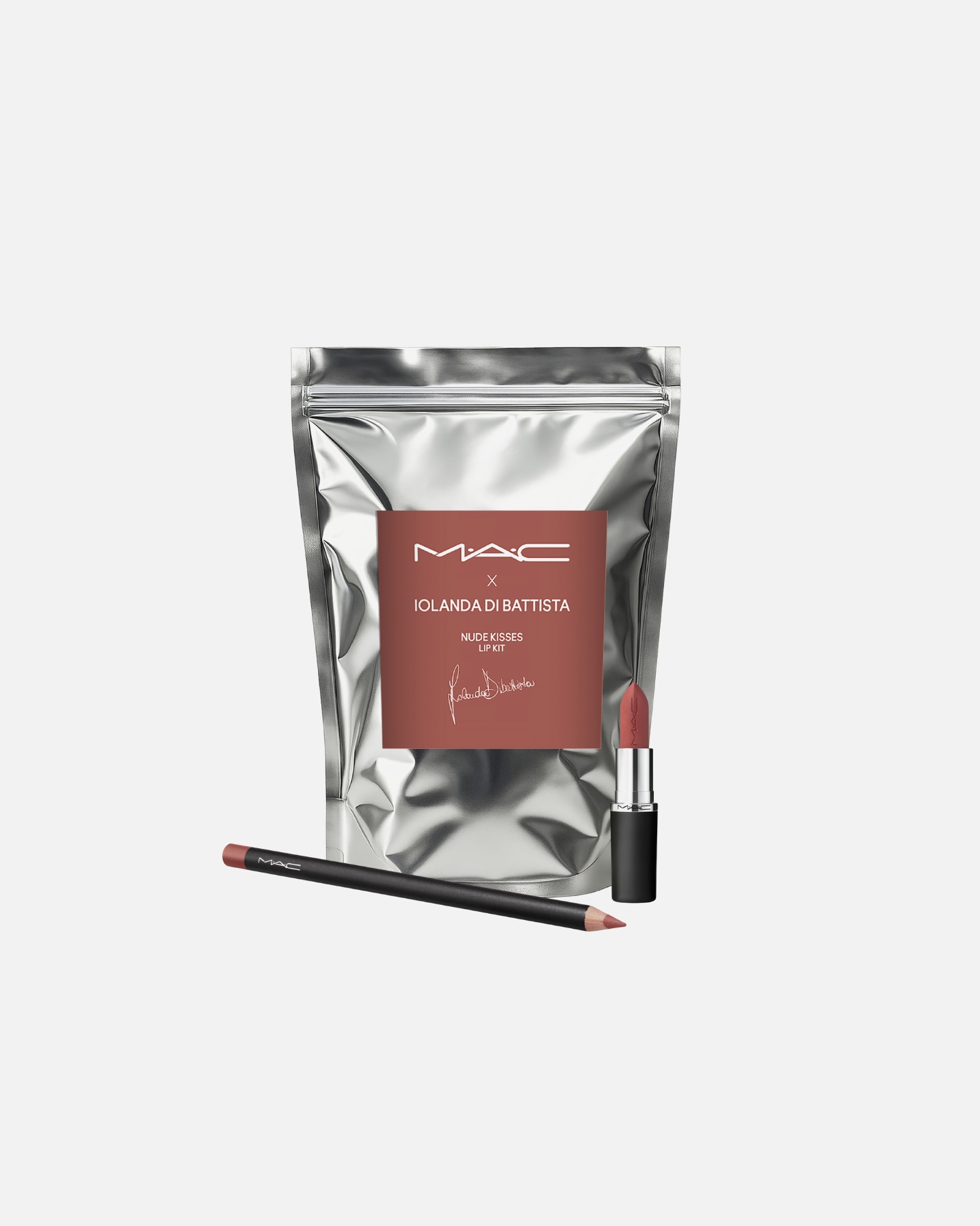 Set per il trucco delle labbra di Unisex MAC MAC x Iolanda Di Battista - Nude Kisses 1 pezzo
