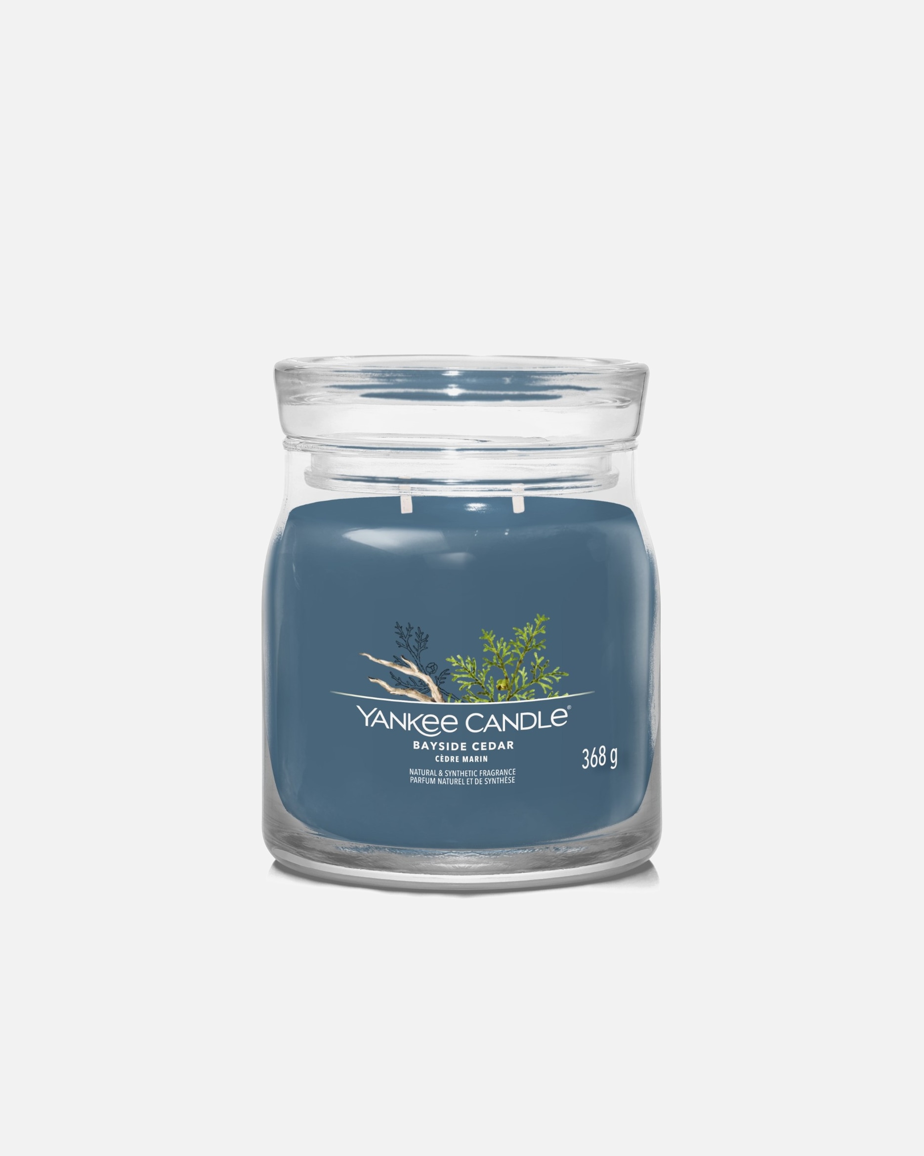 Candela di Unisex Yankee Candle Candela Grande Signature Bayside Cedar 368 g - Signature