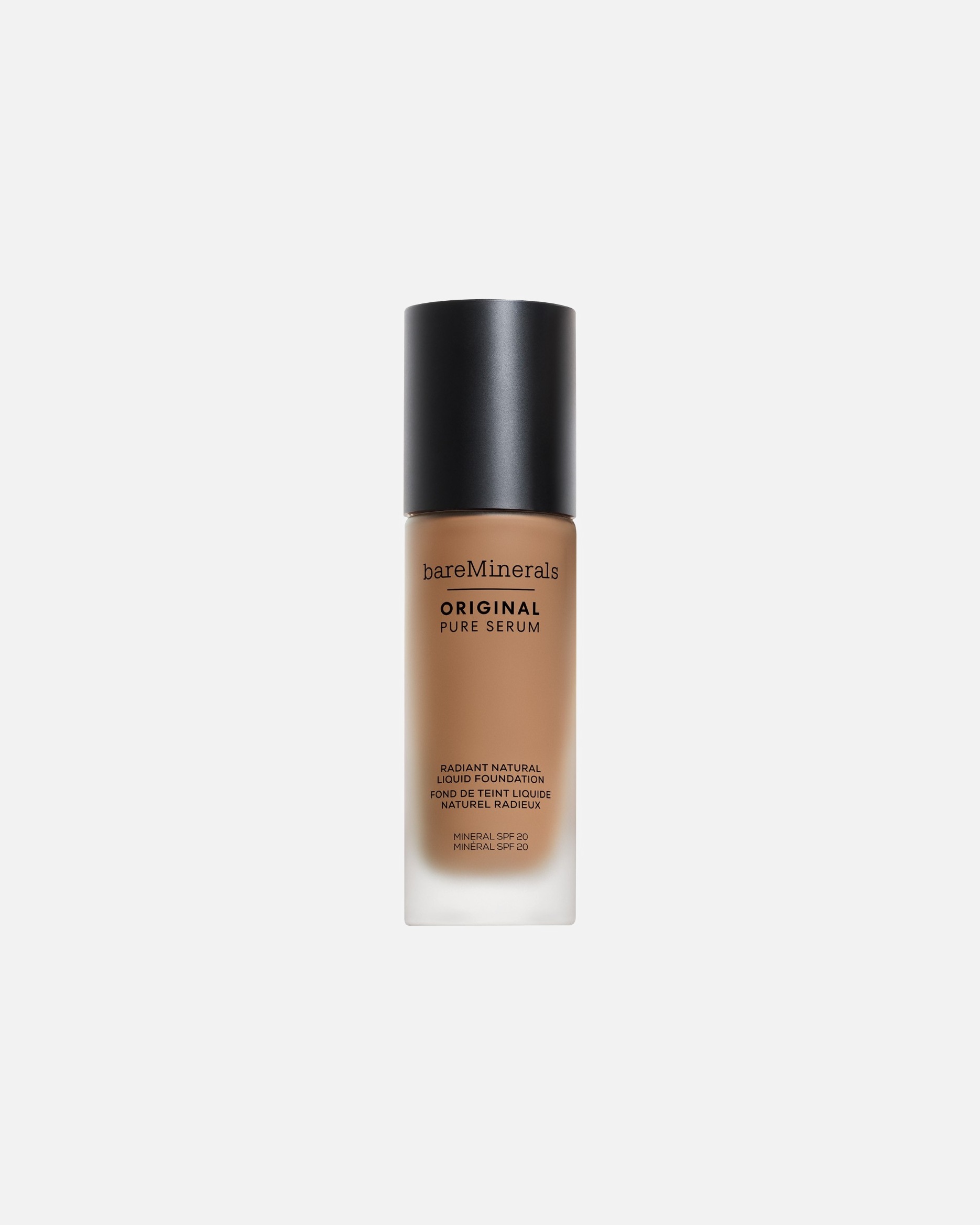 Fondotinta di Unisex bareMinerals Original ORIGINAL PURE SERUM RADIANT NATURAL LIQUID FOUNDATION MINERAL SPF 20 MEDIUM DEEP NEUTRAL 4
