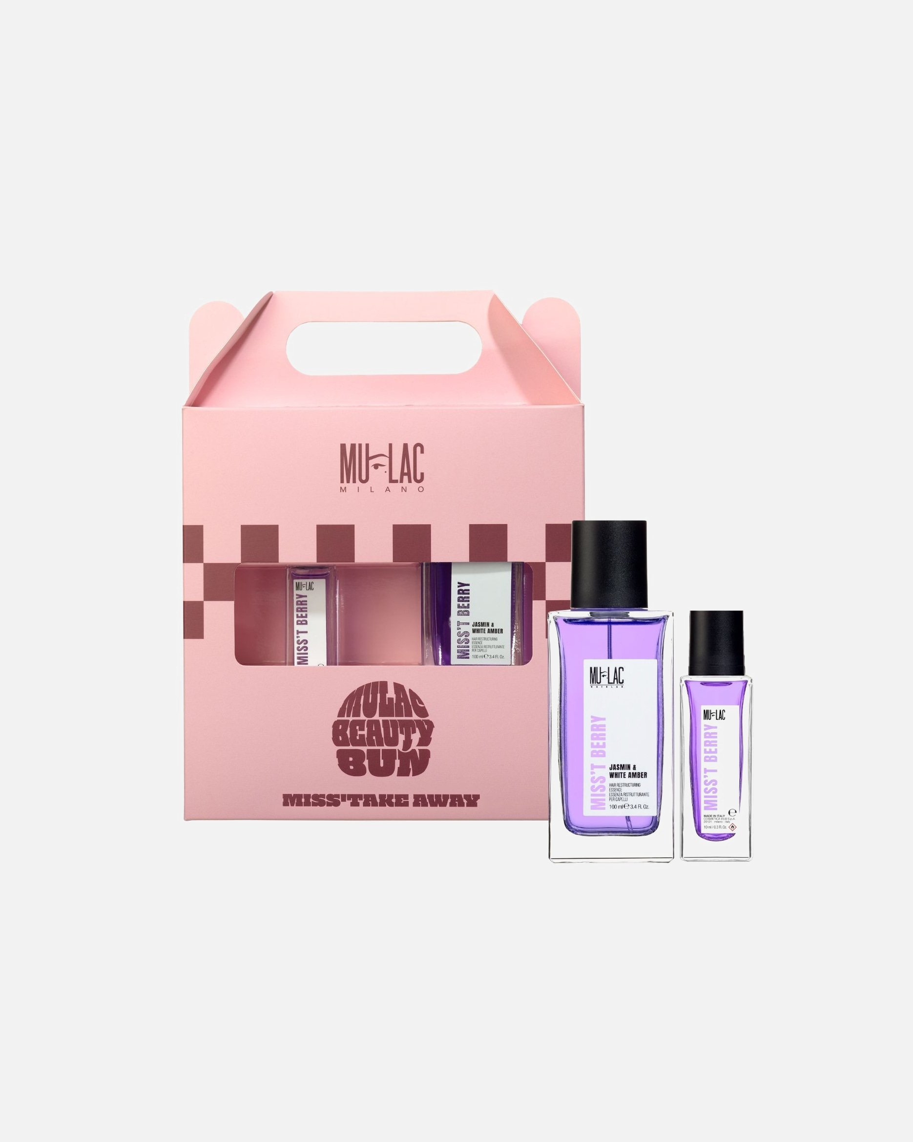 Set cura dei capelli di Unisex MULAC SCENT TO GO - MISS'T BERRY 1 pezzo