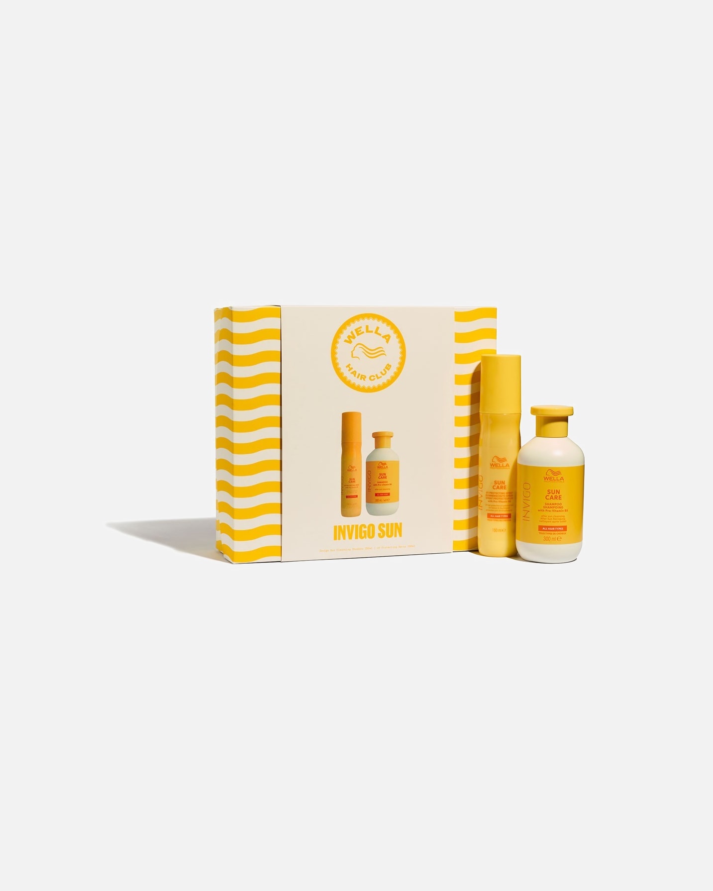 Set Protezione Solare di Unisex WELLA PROFESSIONALS Invigo Sun Cofanetto - Shampoo e Spray Protezione UV 1 pezzo